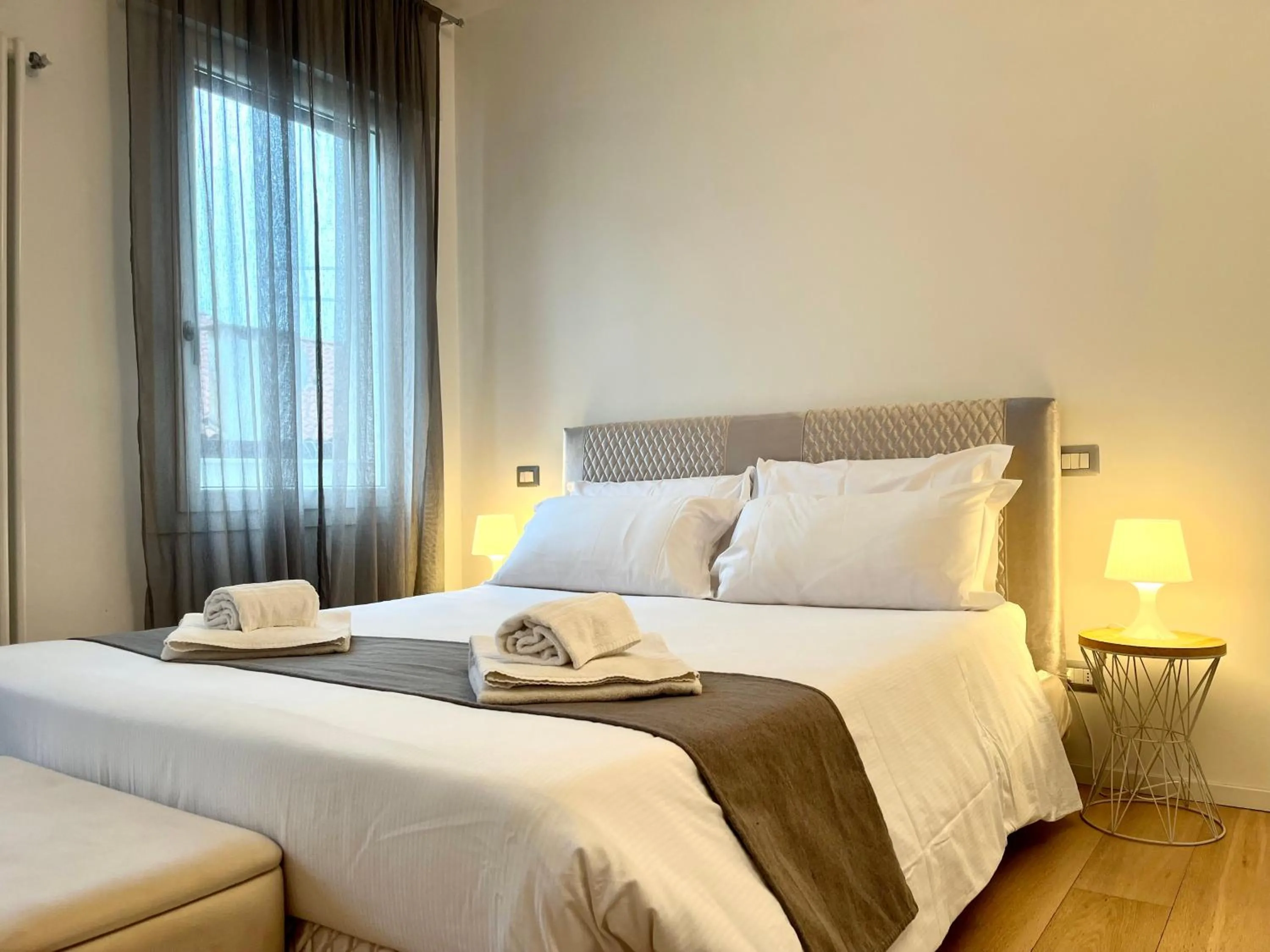 Bed in Appartamento Fusinato - Relax in centro