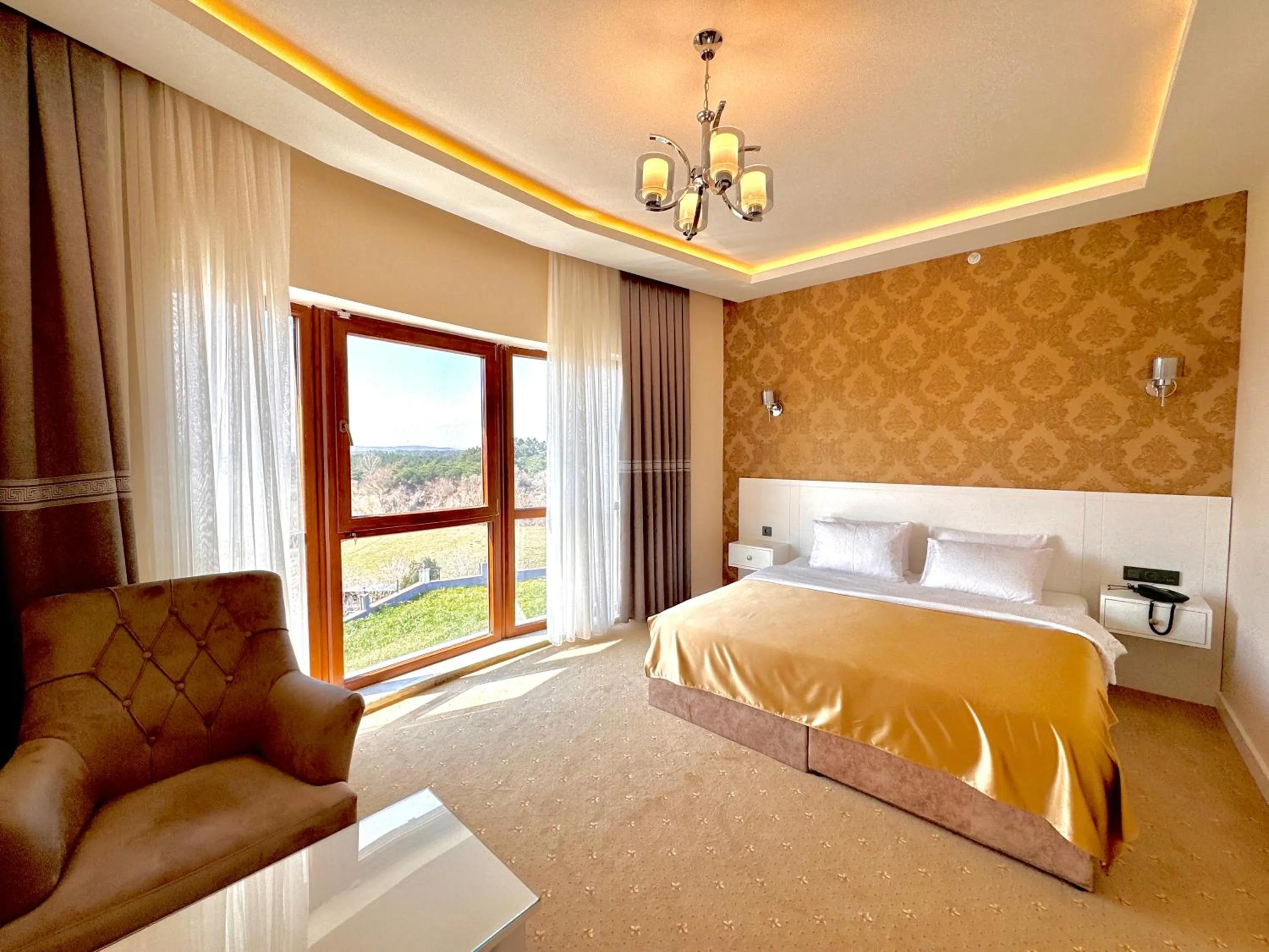 Bed in Green Roof Boutique Hotel & SPA Istanbul Airport