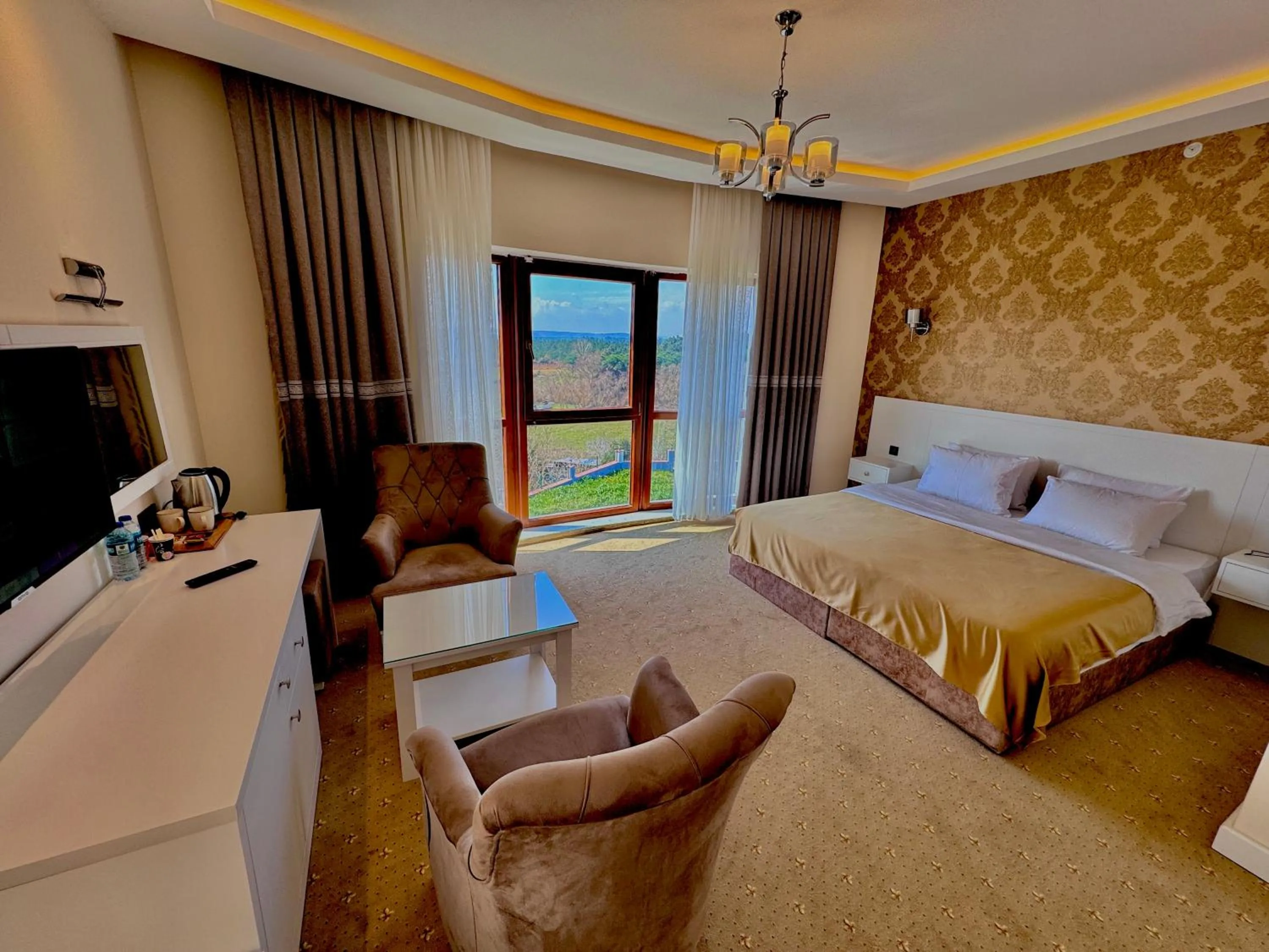 Bed in Green Roof Boutique Hotel & SPA Istanbul Airport