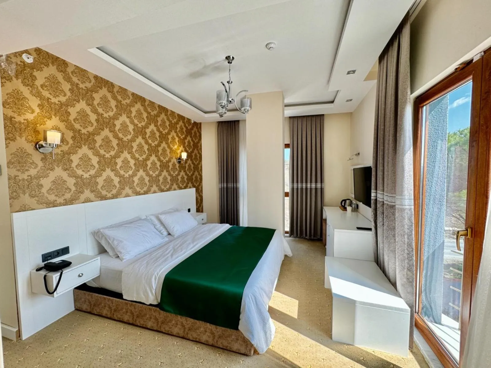 Bed in Green Roof Boutique Hotel & SPA Istanbul Airport