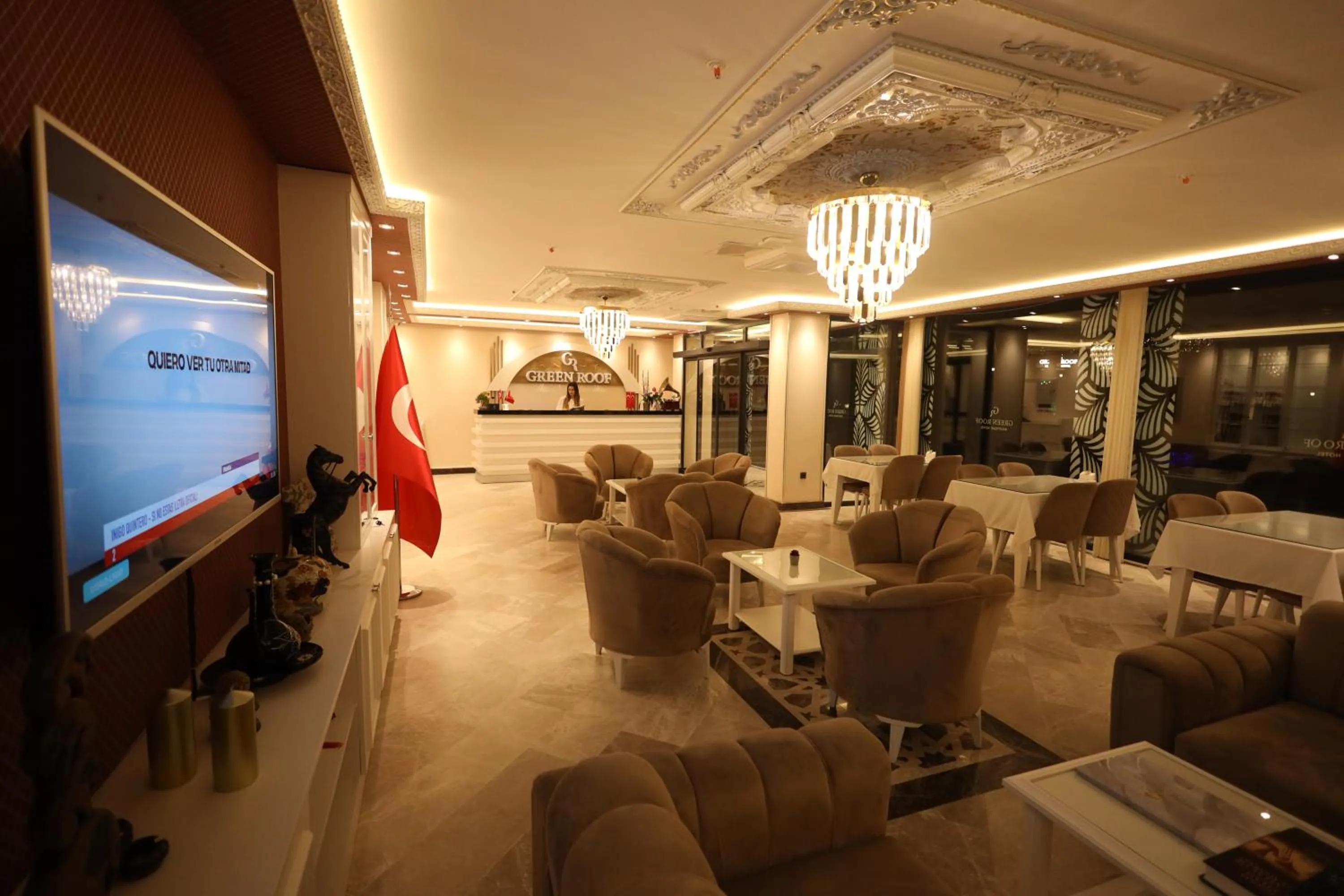 Communal lounge/ TV room in Green Roof Boutique Hotel & SPA Istanbul Airport