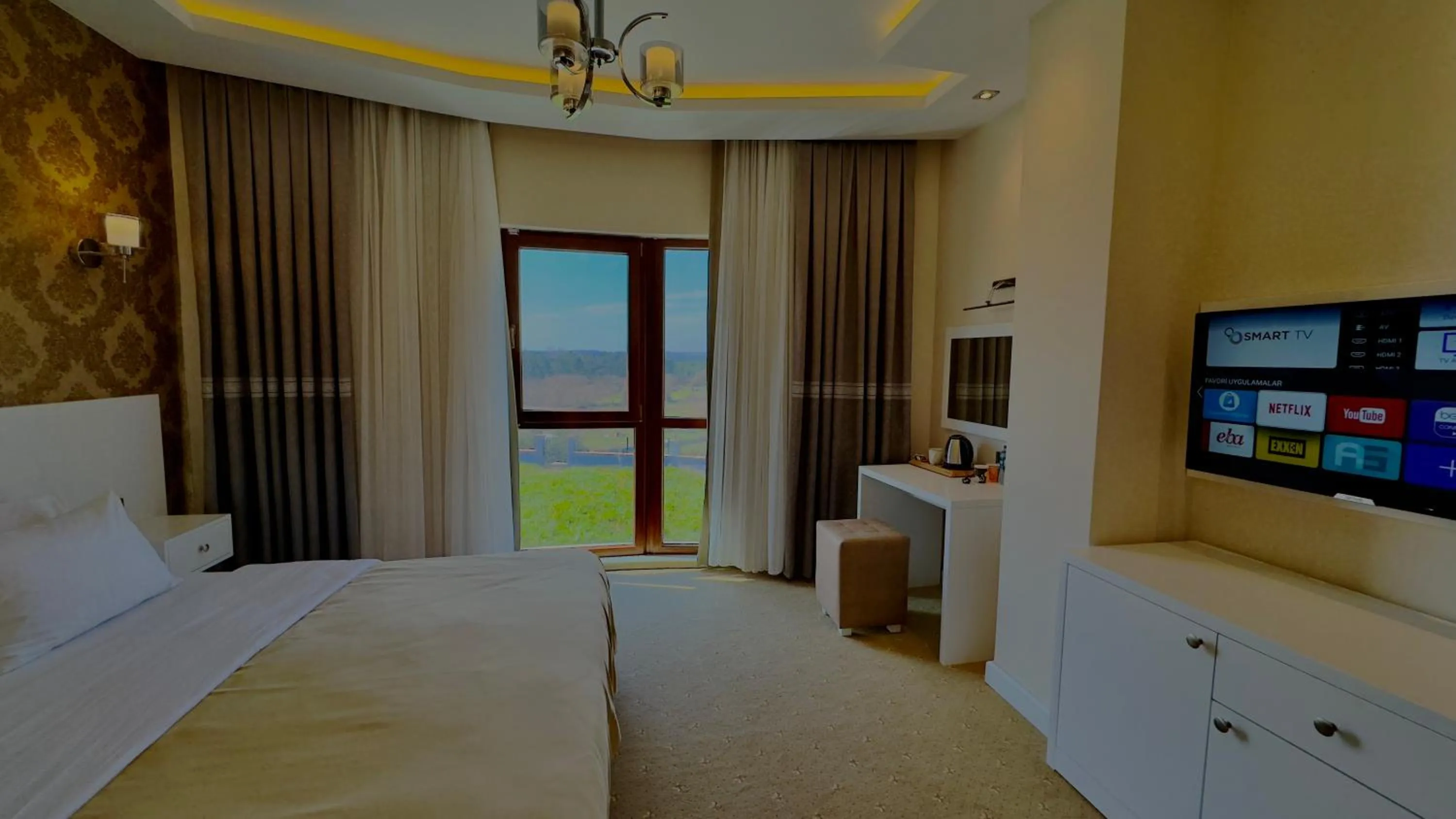 Bed in Green Roof Boutique Hotel & SPA Istanbul Airport