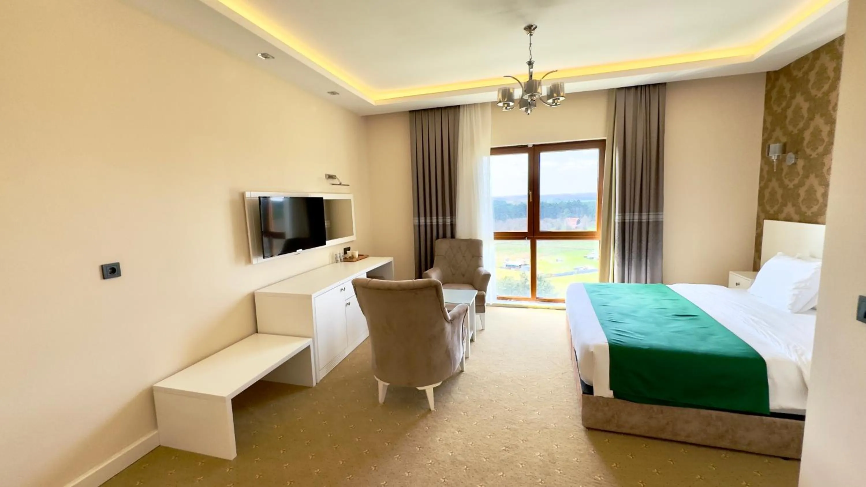 Bed in Green Roof Boutique Hotel & SPA Istanbul Airport