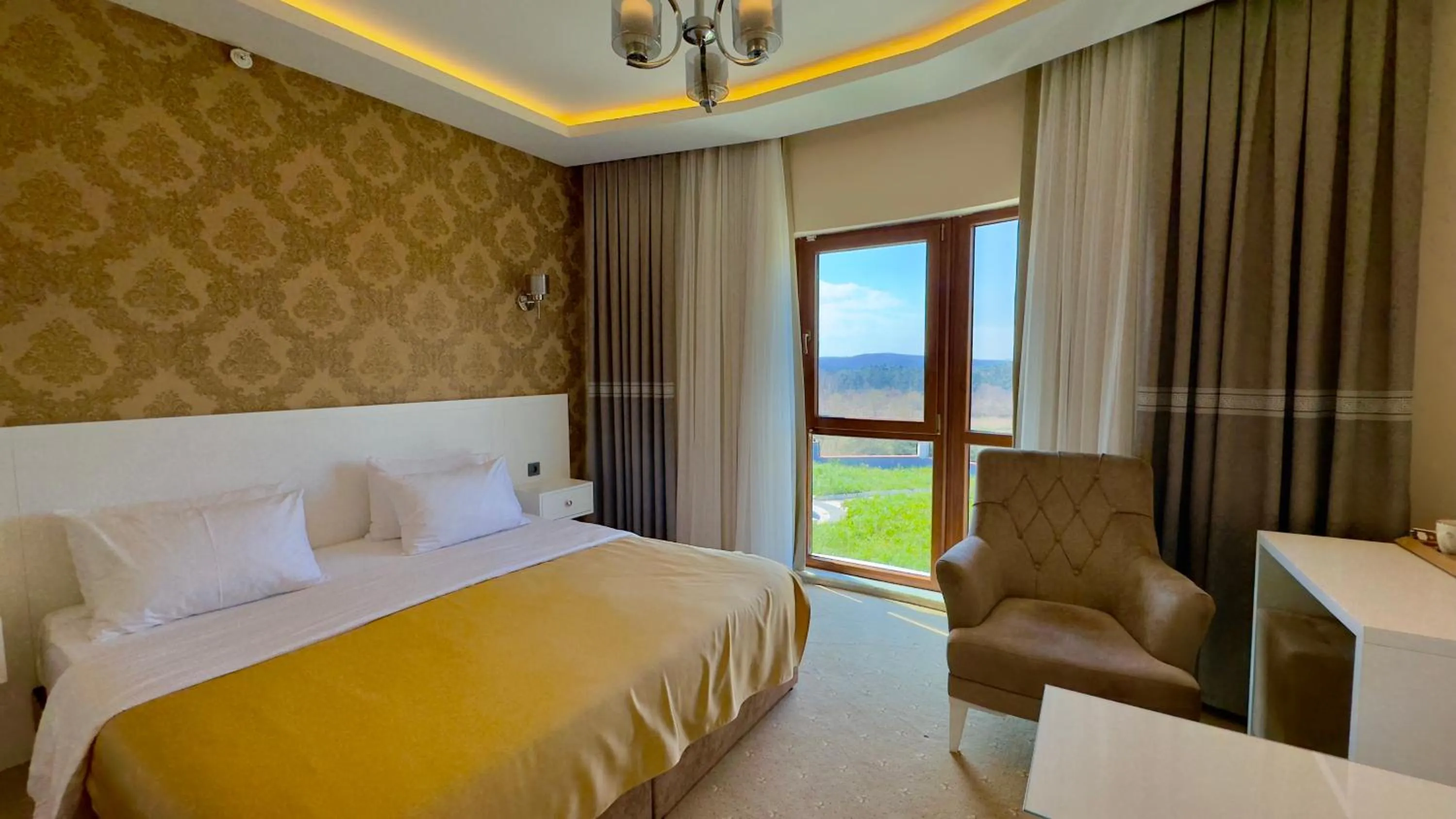 Bed in Green Roof Boutique Hotel & SPA Istanbul Airport