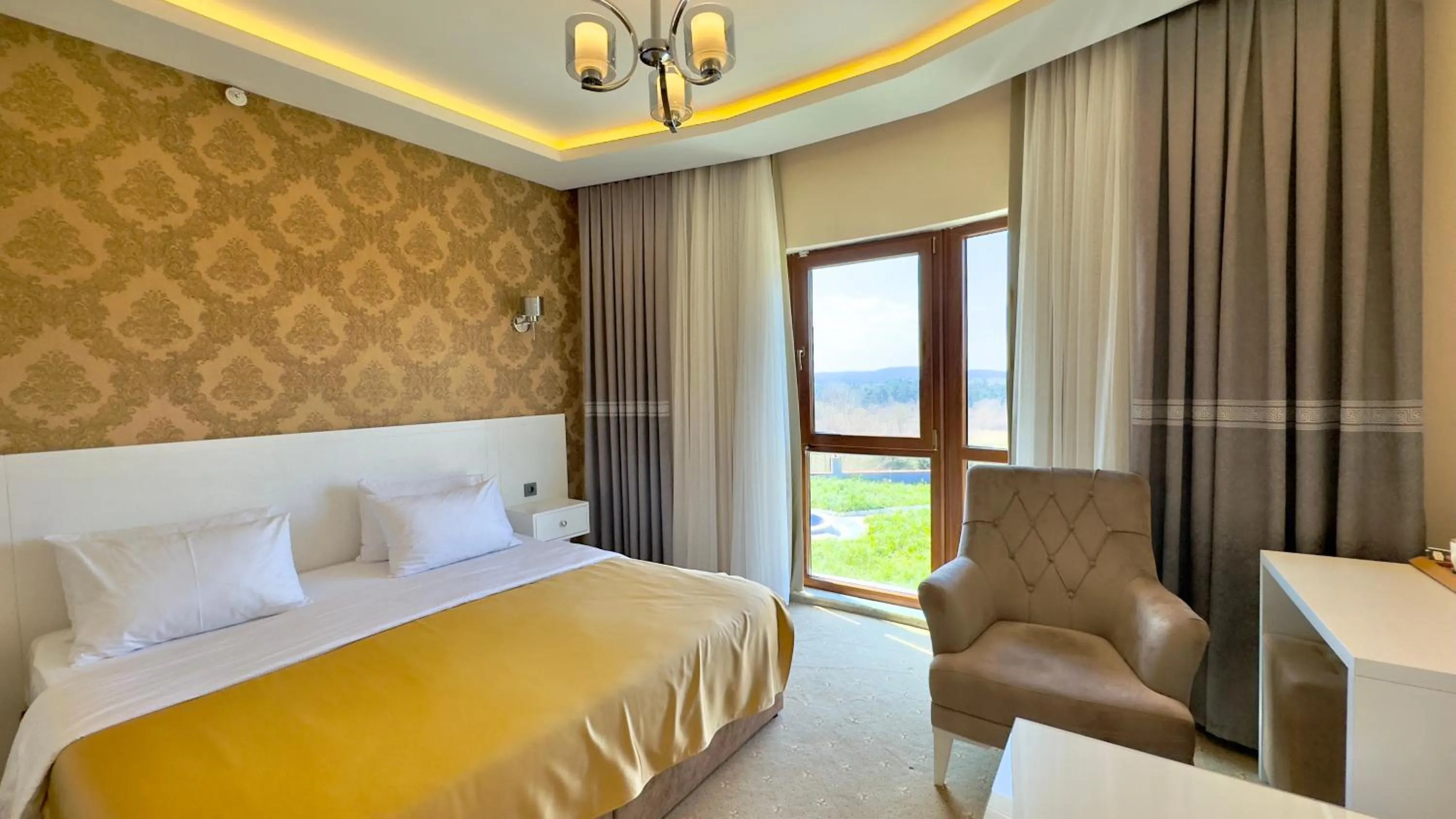 Bed in Green Roof Boutique Hotel & SPA Istanbul Airport