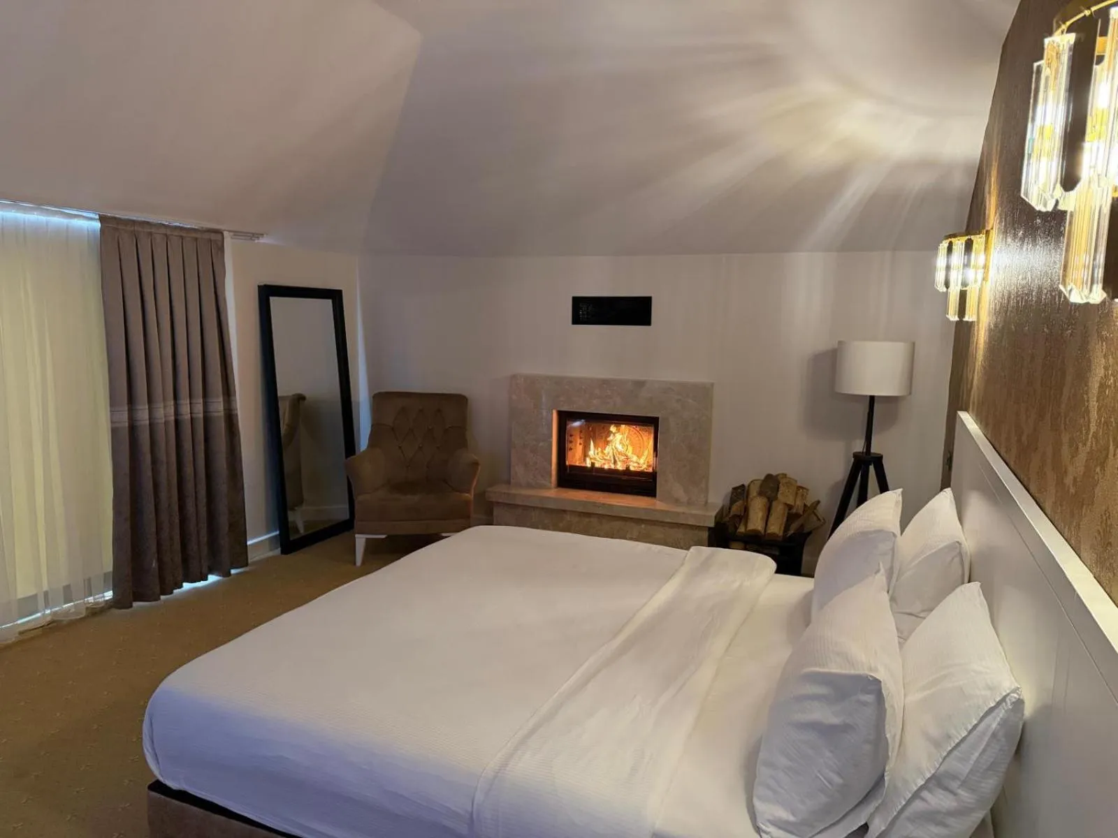 Bed in Green Roof Boutique Hotel & SPA Istanbul Airport