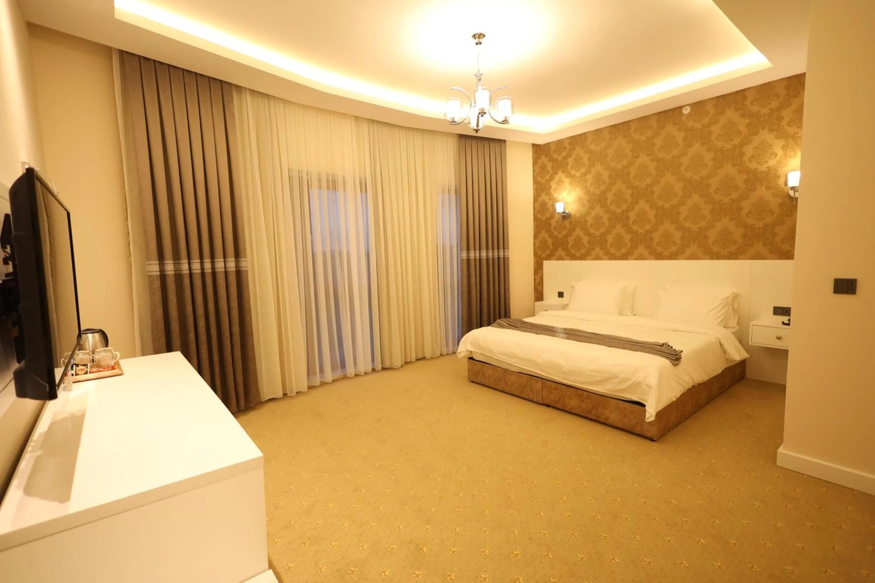 Bed in Green Roof Boutique Hotel & SPA Istanbul Airport