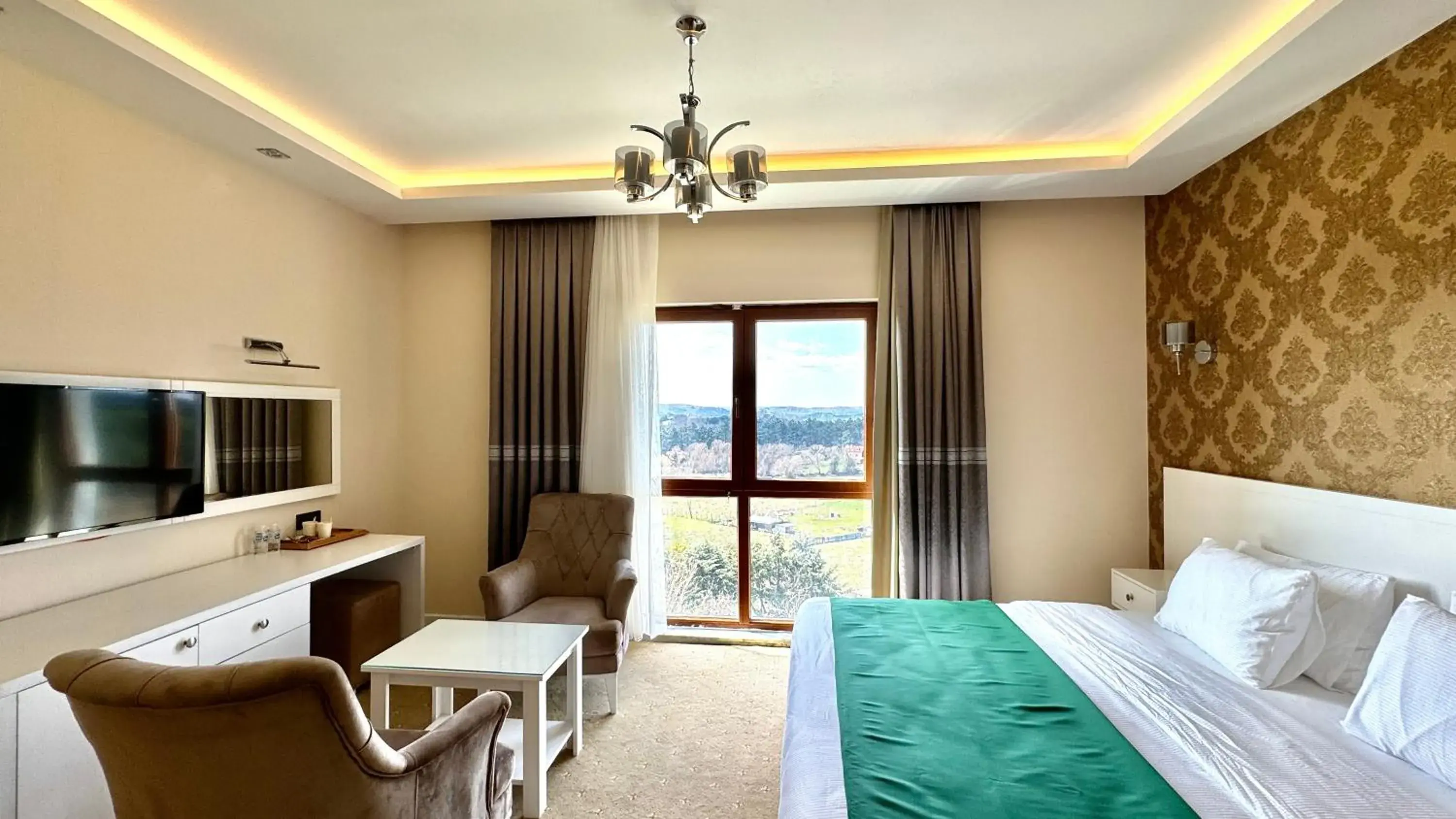 Bed in Green Roof Boutique Hotel & SPA Istanbul Airport Bed in Green Roof Boutique Hotel & SPA Istanbul Airport