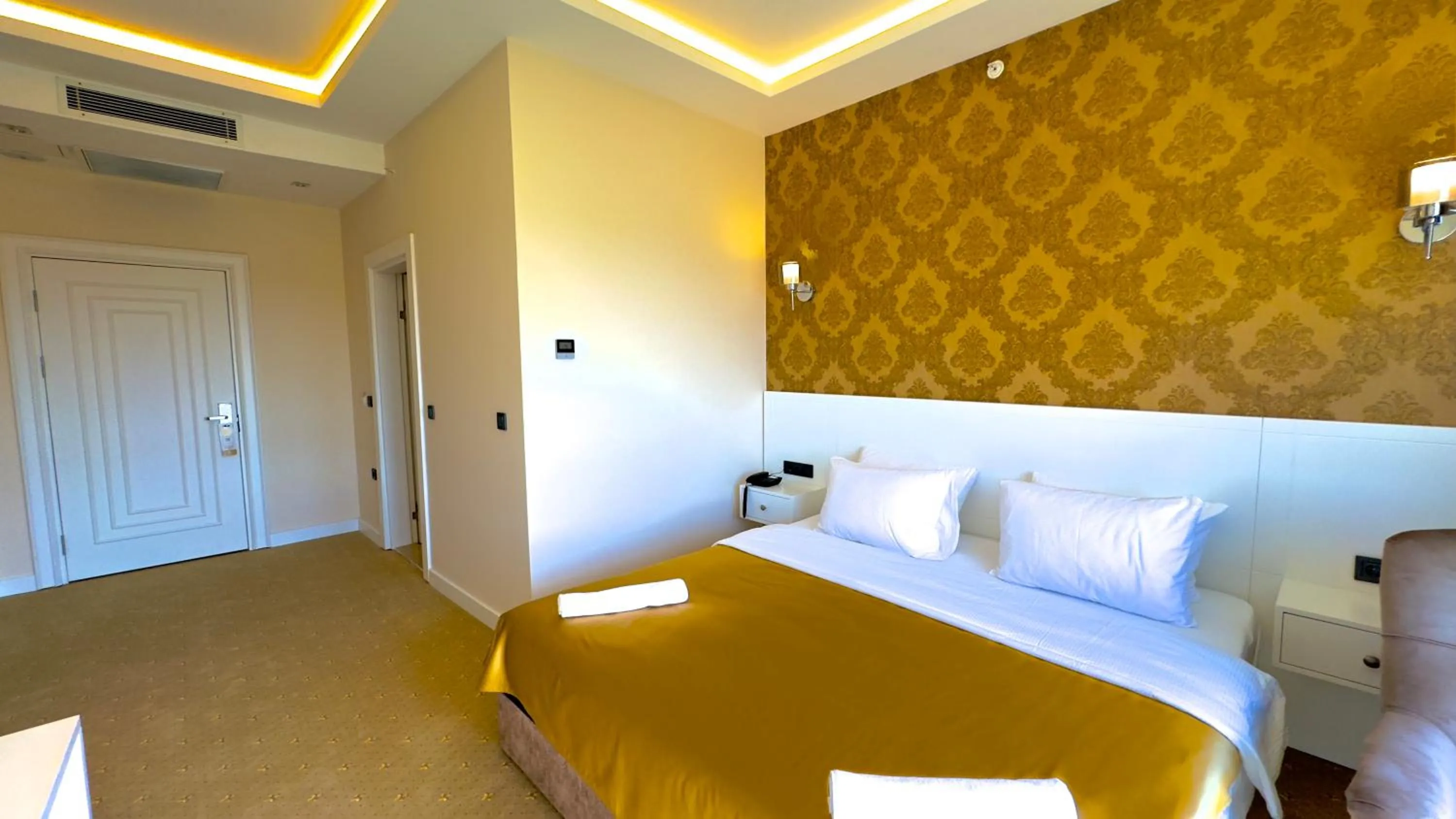 Bed in Green Roof Boutique Hotel & SPA Istanbul Airport