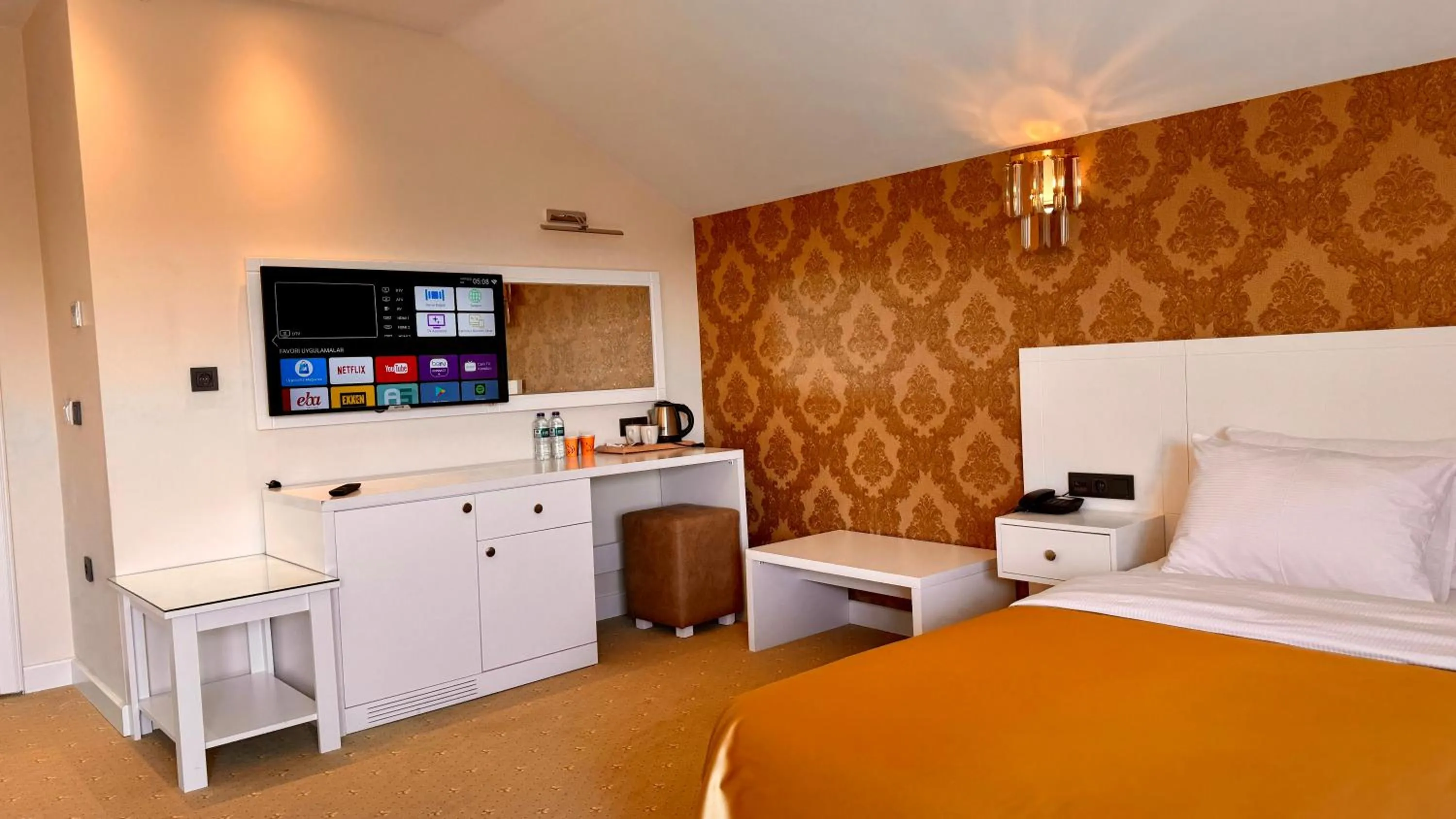 Bed in Green Roof Boutique Hotel & SPA Istanbul Airport