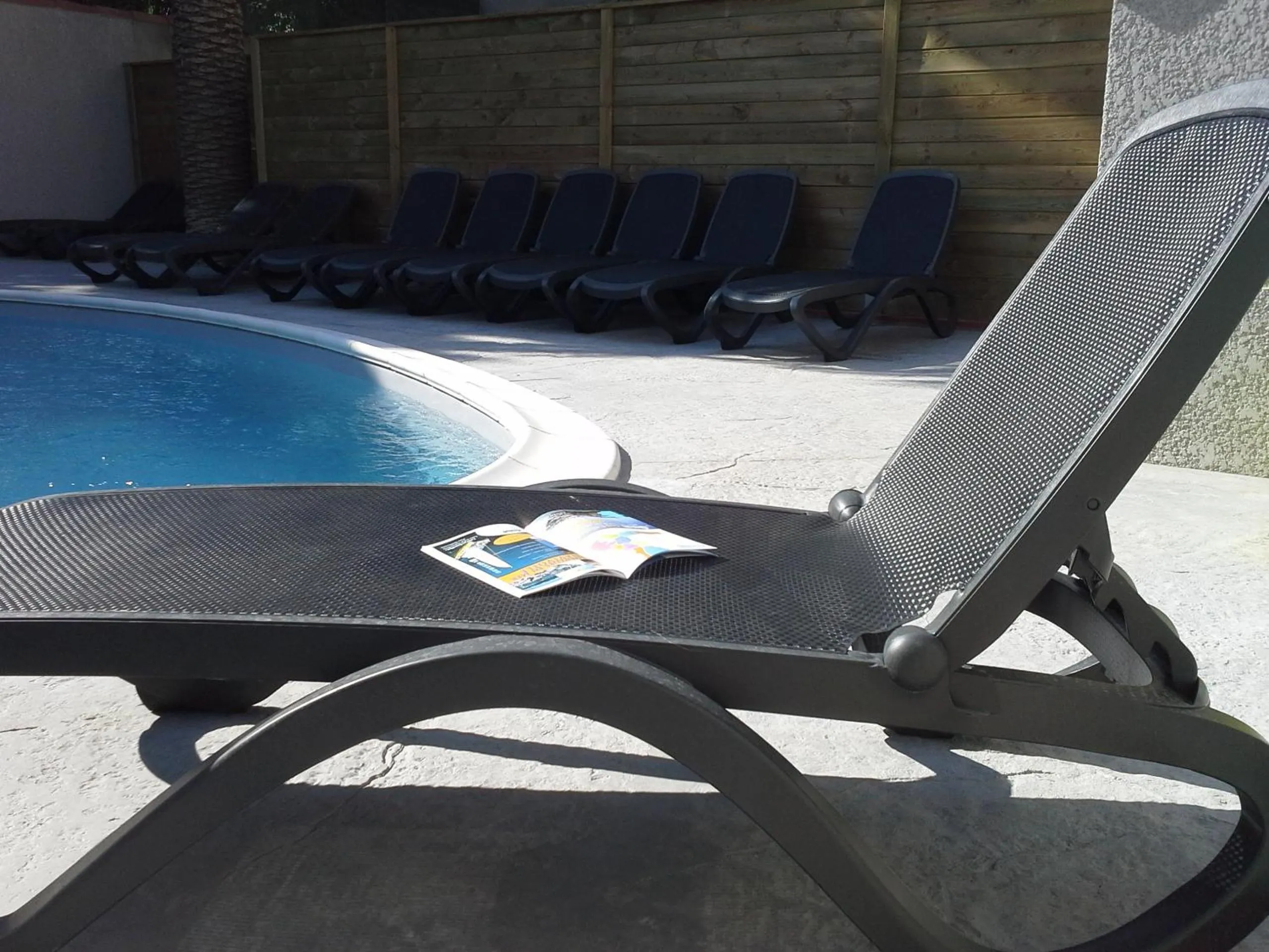 Balcony/Terrace in Hotel Le Majestic Canet plage