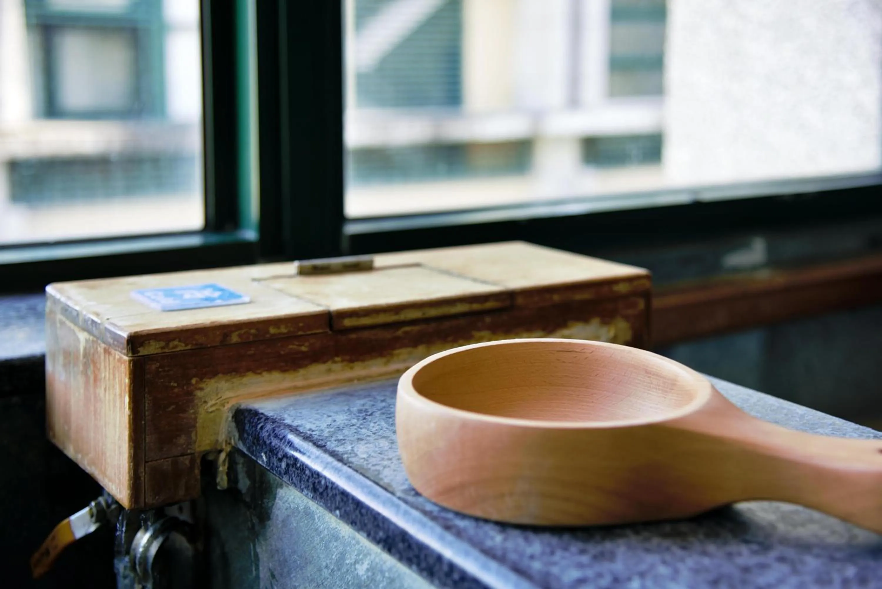 Bathroom in Muen Hot Spring Hotel