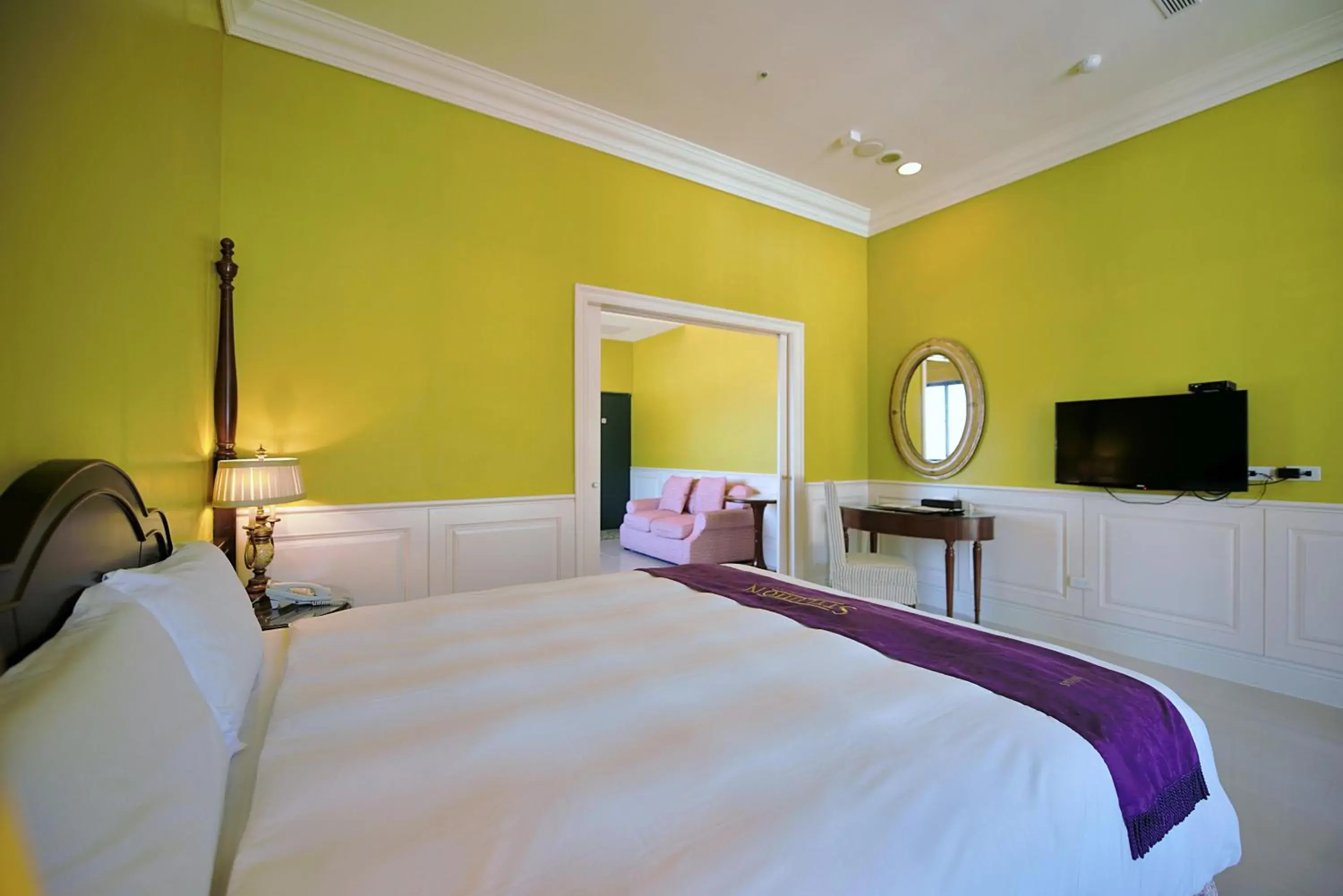 Bed in Muen Hot Spring Hotel Bed in Muen Hot Spring Hotel