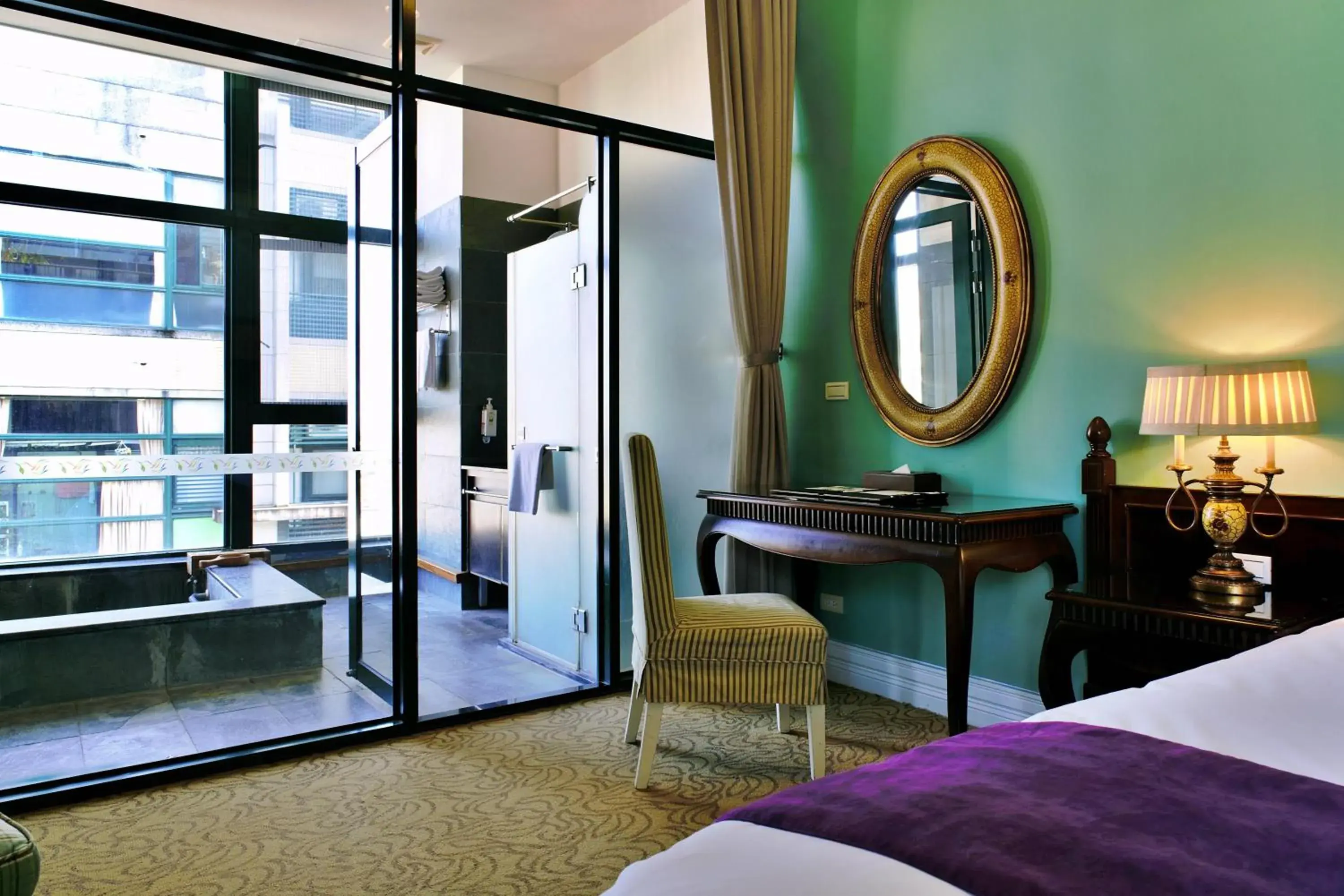 Standard Double Room with Bath in Muen Hot Spring Hotel Standard Double Room with Bath in Muen Hot Spring Hotel