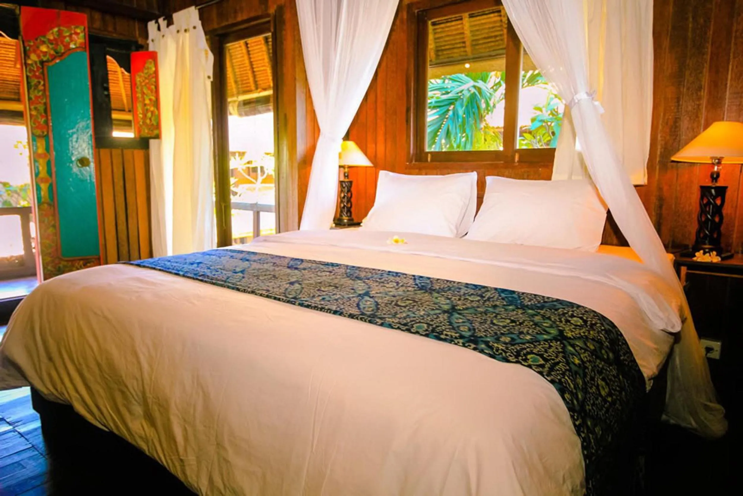 Bedroom, Bed in Radiant Jepun Villa