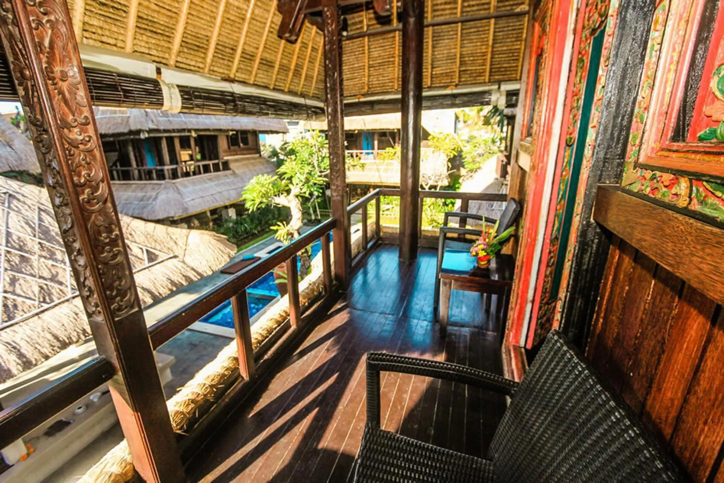 Balcony/Terrace in Radiant Jepun Villa