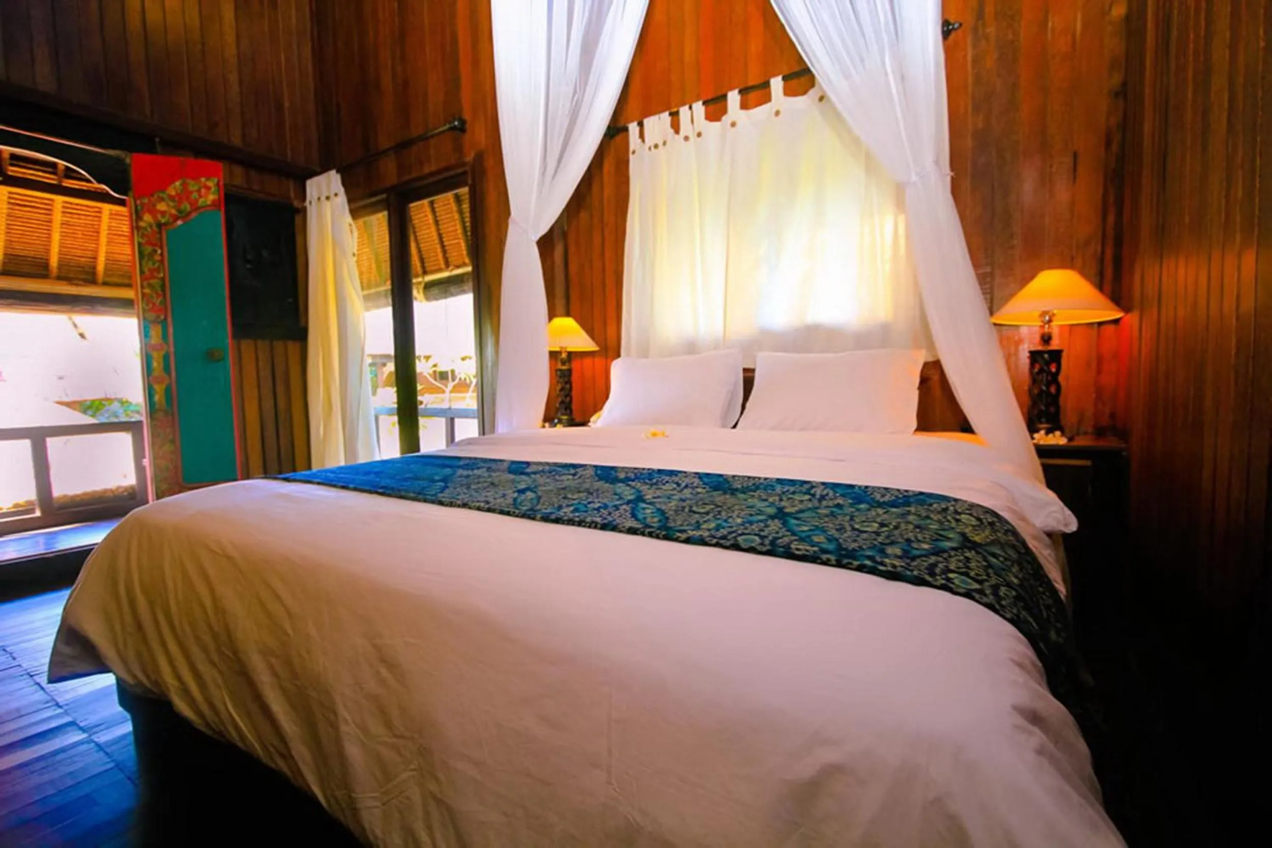 Bedroom, Bed in Radiant Jepun Villa