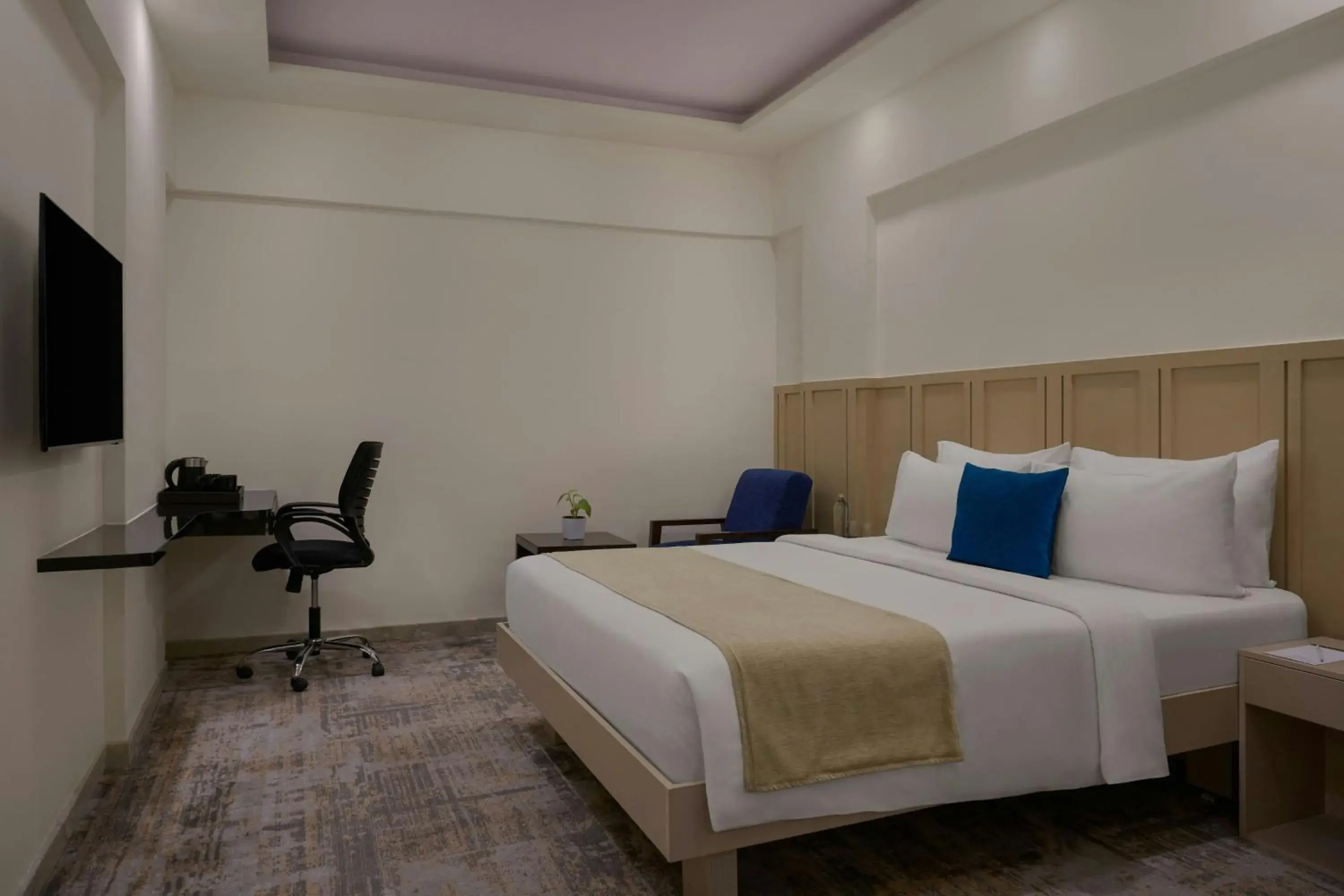 Winter Green Queen Studio with No View - single occupancy in The Fern Residency Bengaluru, Yeshwanthpur, Series by Marriott Winter Green Queen Studio with No View - single occupancy in The Fern Residency Bengaluru, Yeshwanthpur, Series by Marriott