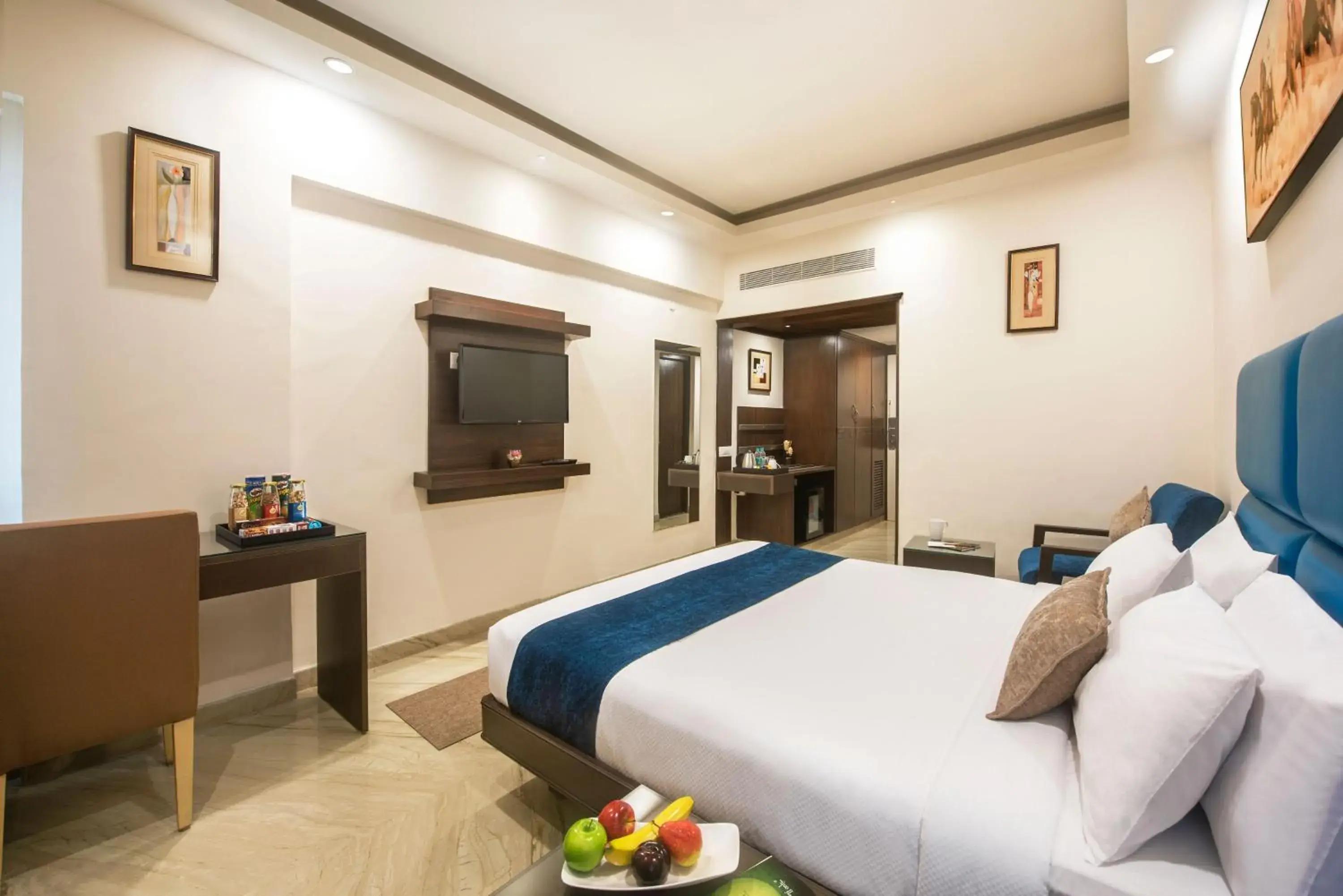 Bedroom, Bed in The Fern Residency - Yeshwanthpur Bedroom, Bed in The Fern Residency - Yeshwanthpur