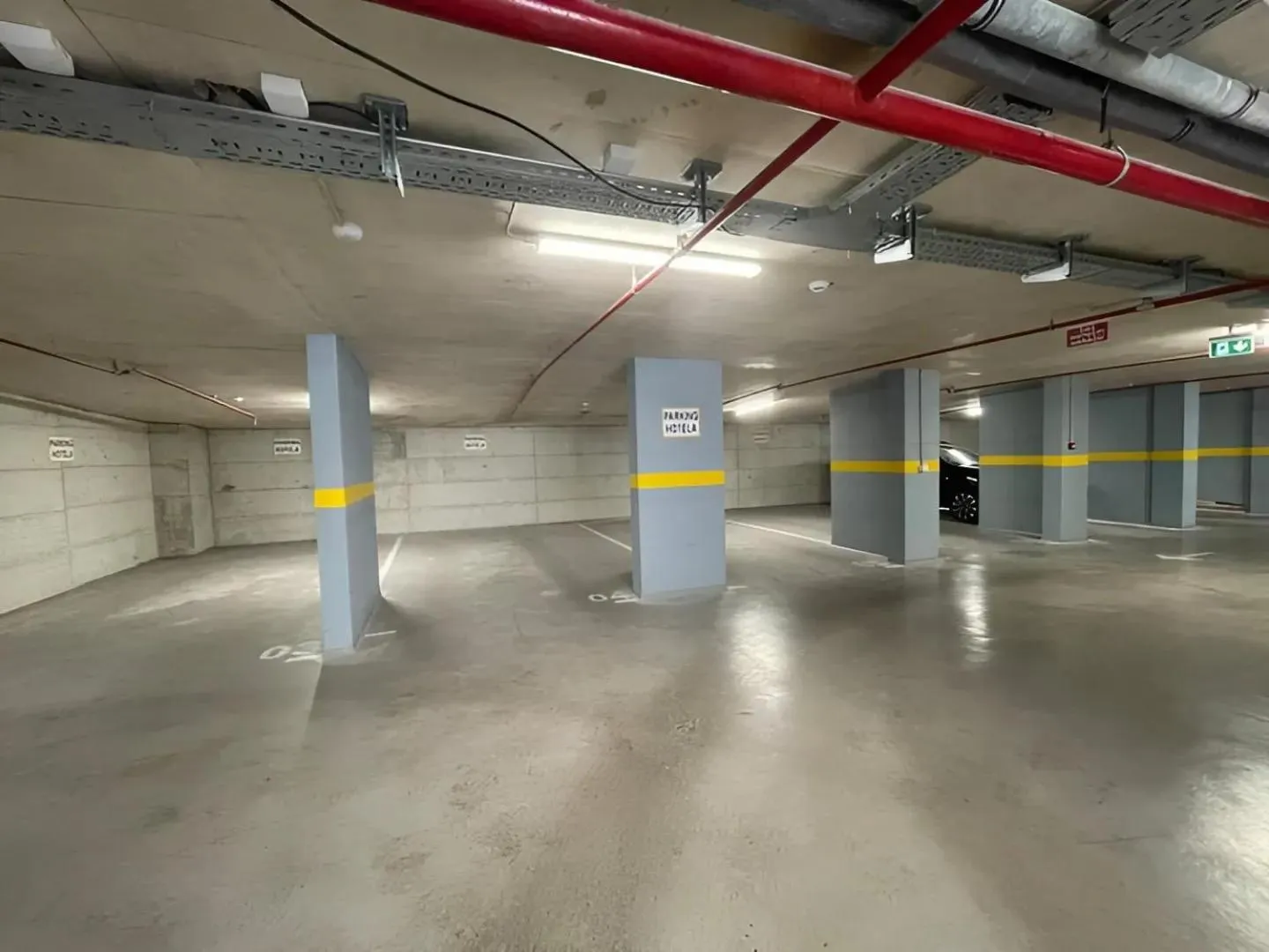 Parking in Comfort Apartments Pasha