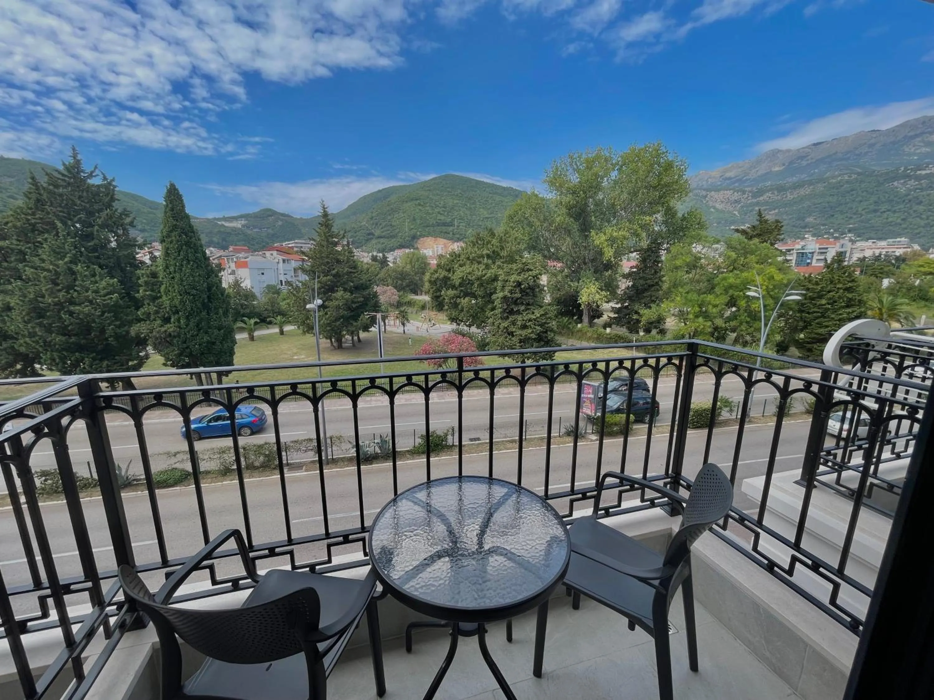 Patio in Comfort Apartments Pasha