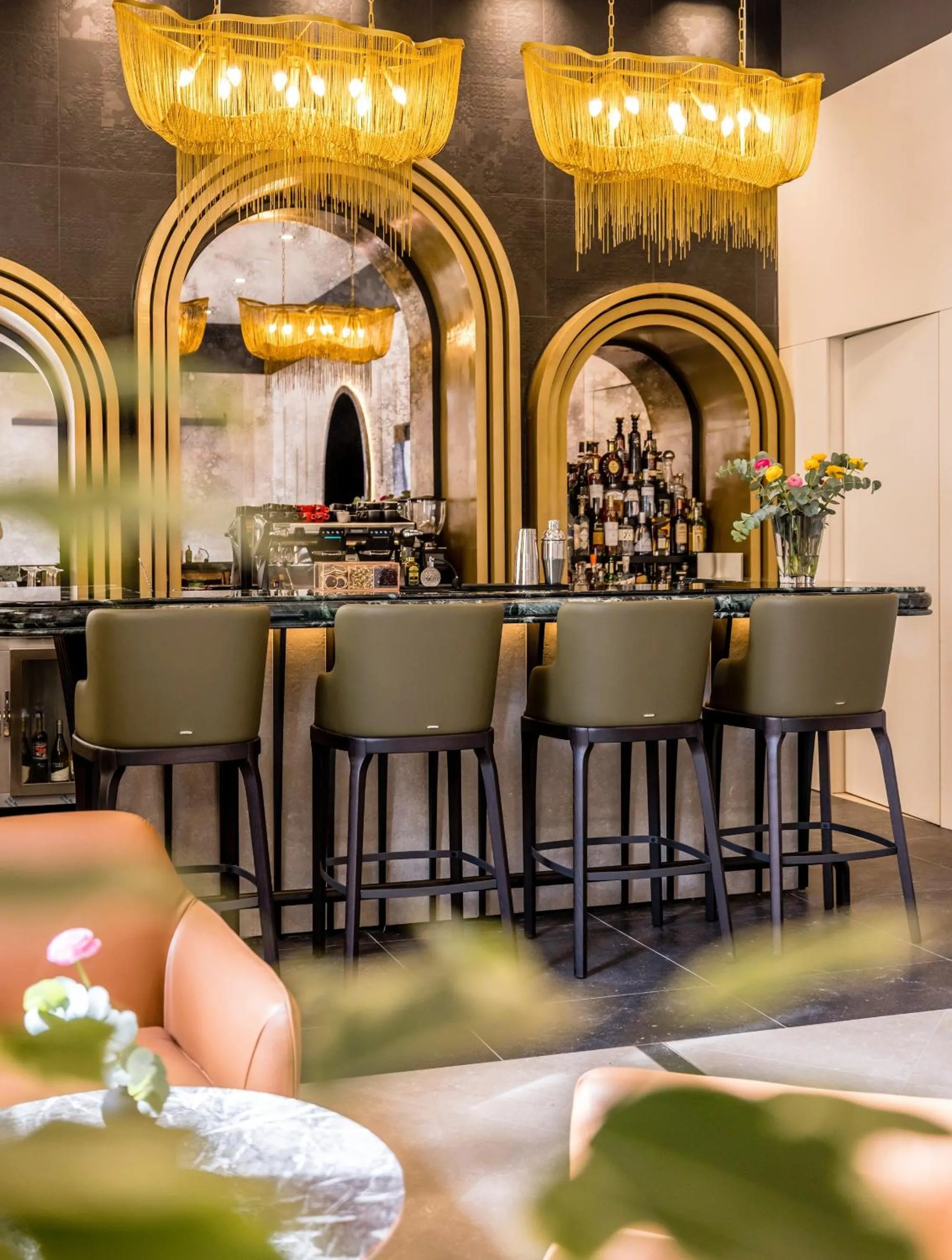 Lounge or bar in Cornaro Hotel