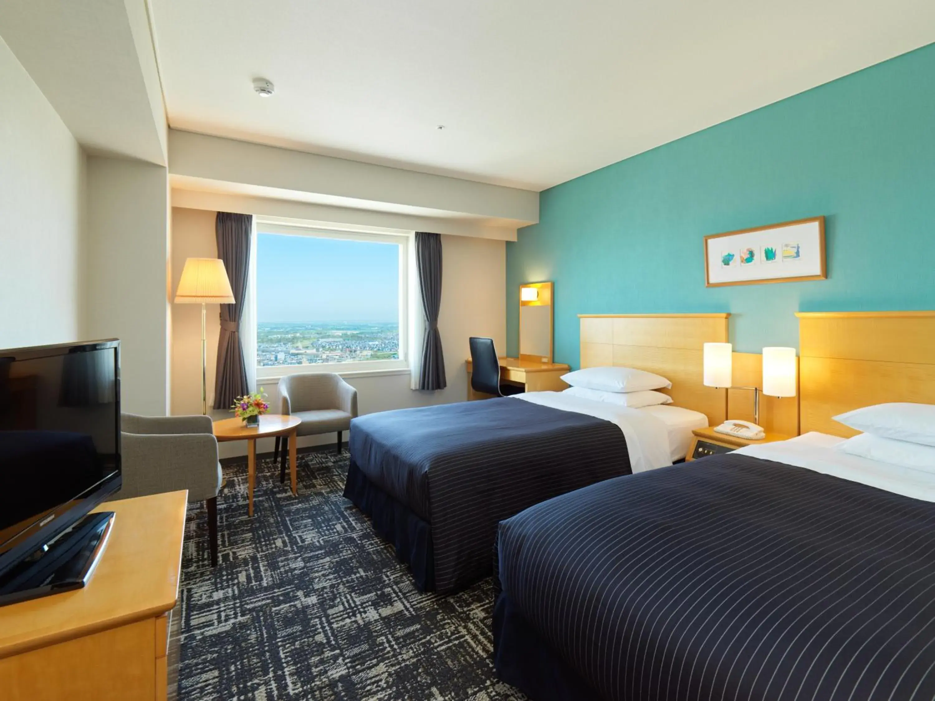 Photo of the whole room, Bed in Hotel Emisia Sapporo Photo of the whole room, Bed in Hotel Emisia Sapporo