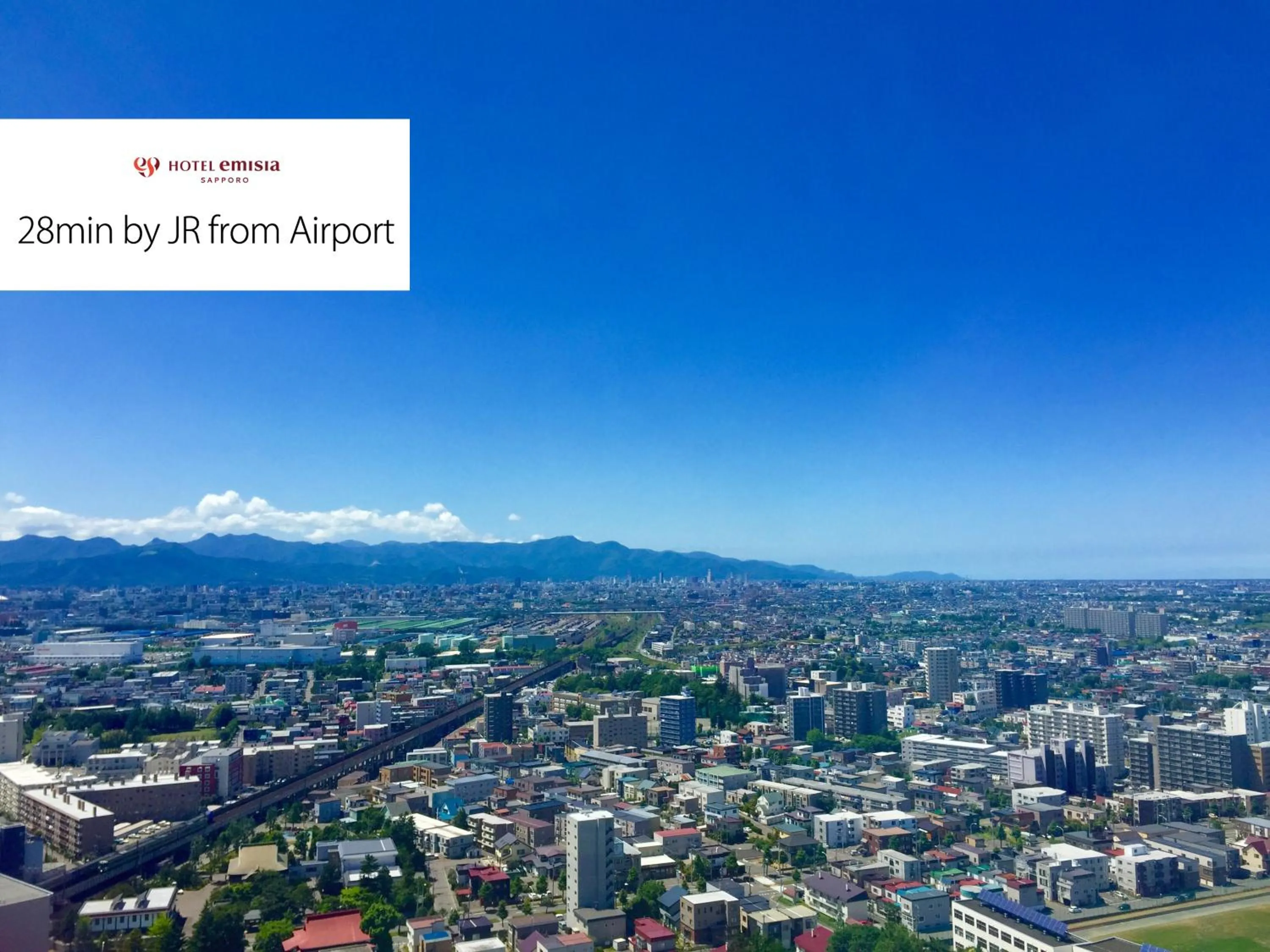 Landmark view in Hotel Emisia Sapporo