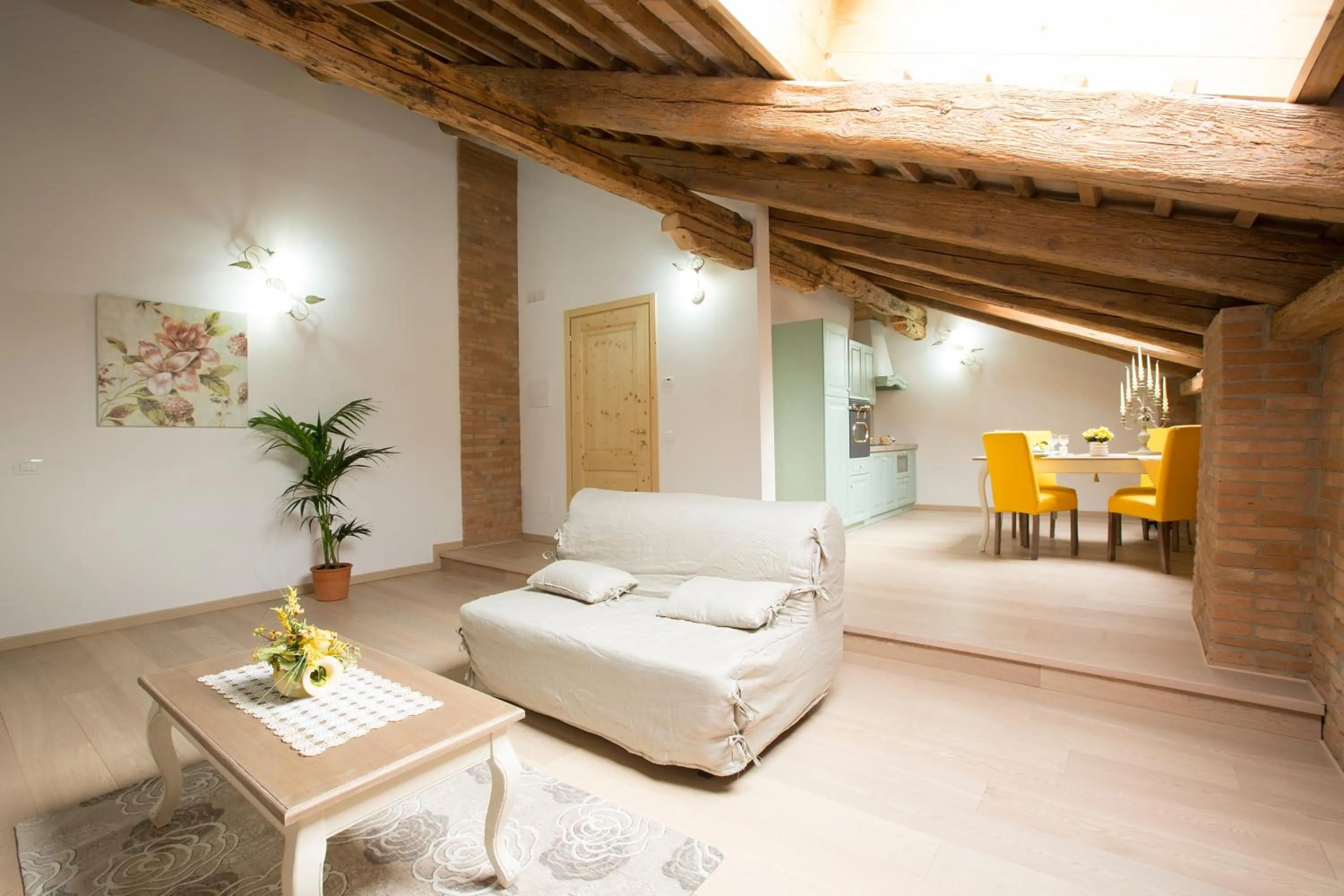 Living room, Bed in Agriturismo Ae Cavane