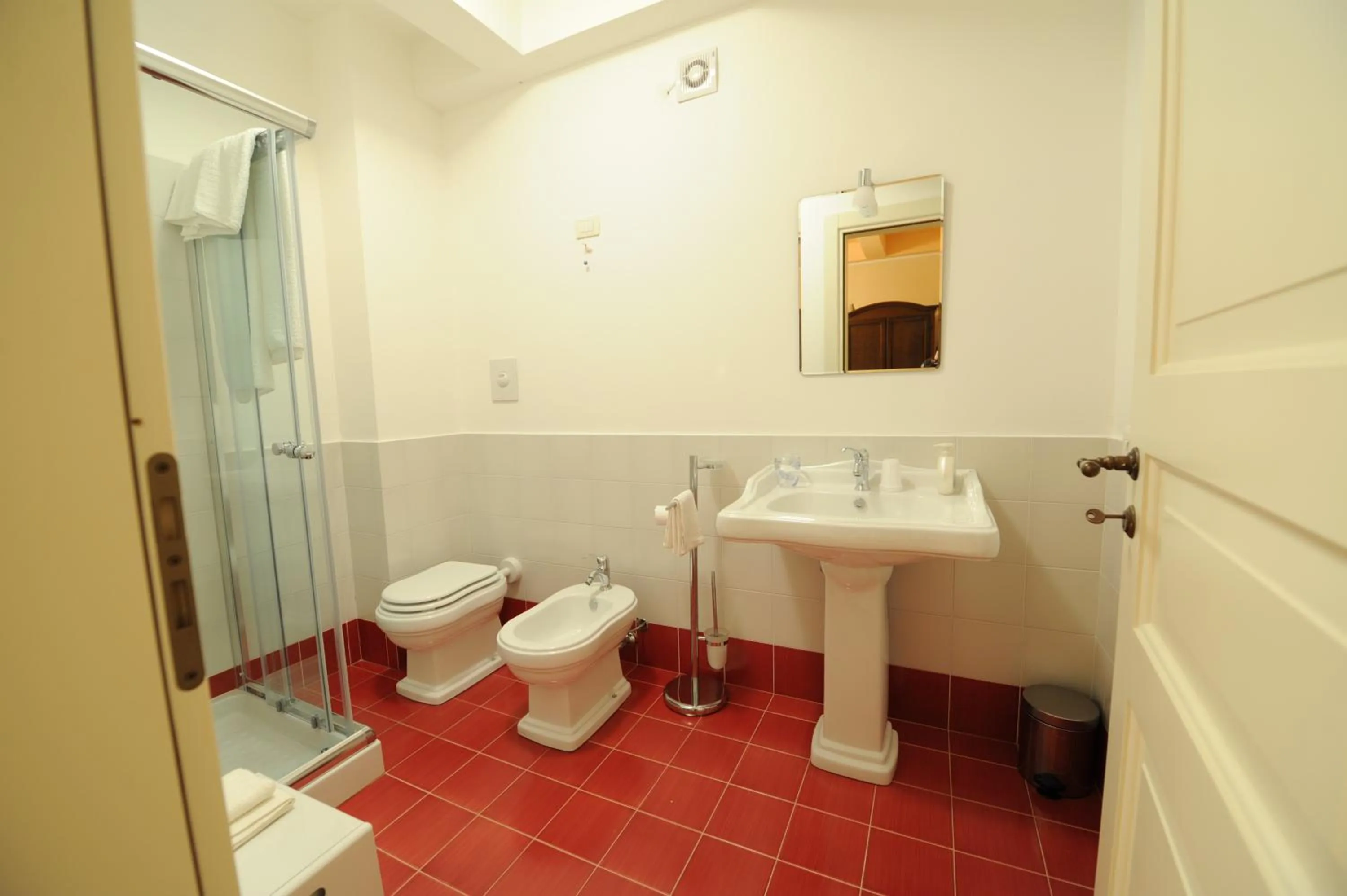 Bathroom in B&B Palazzo Mantegna