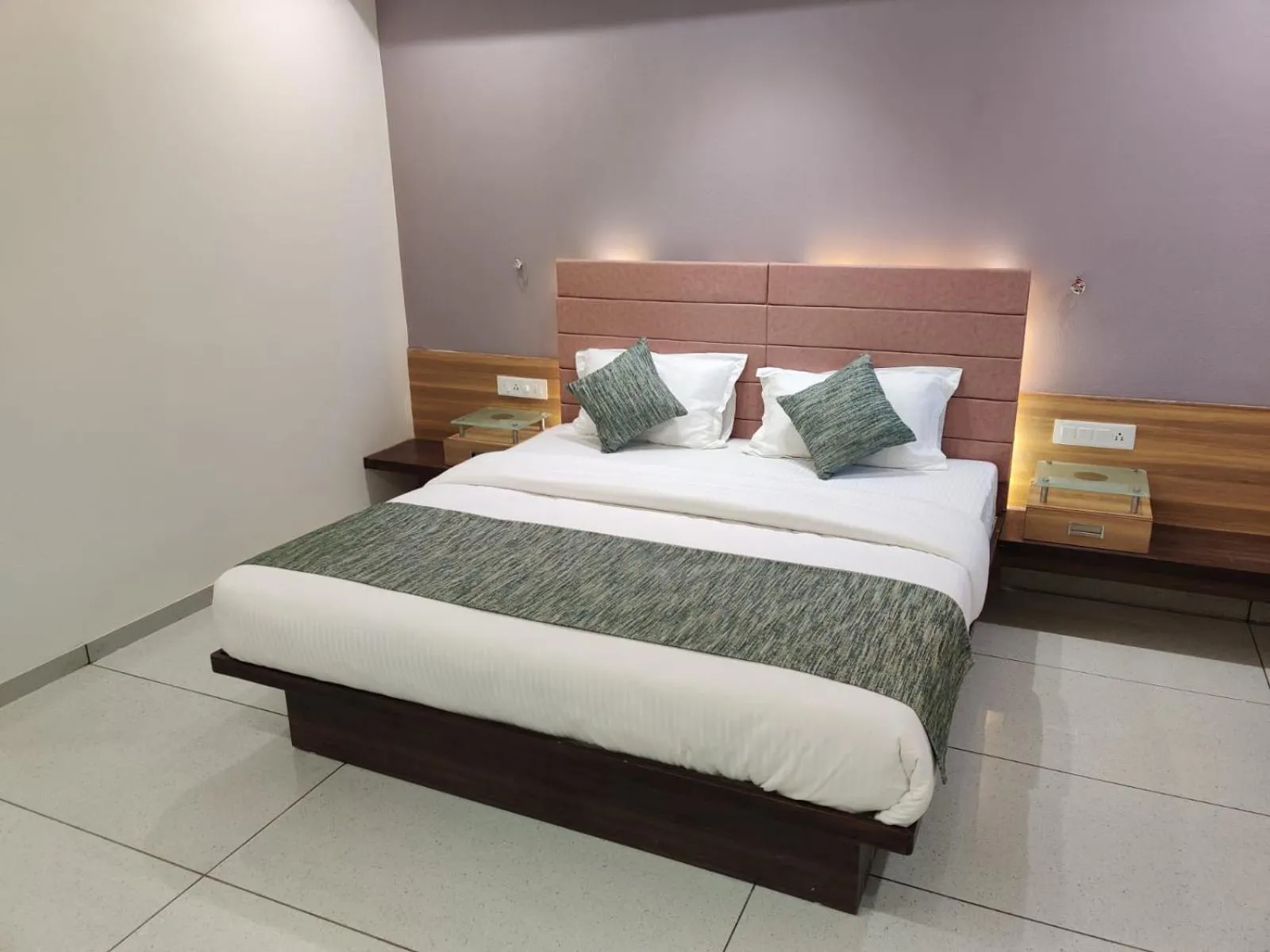 Bed in HOTEL AURELLIA