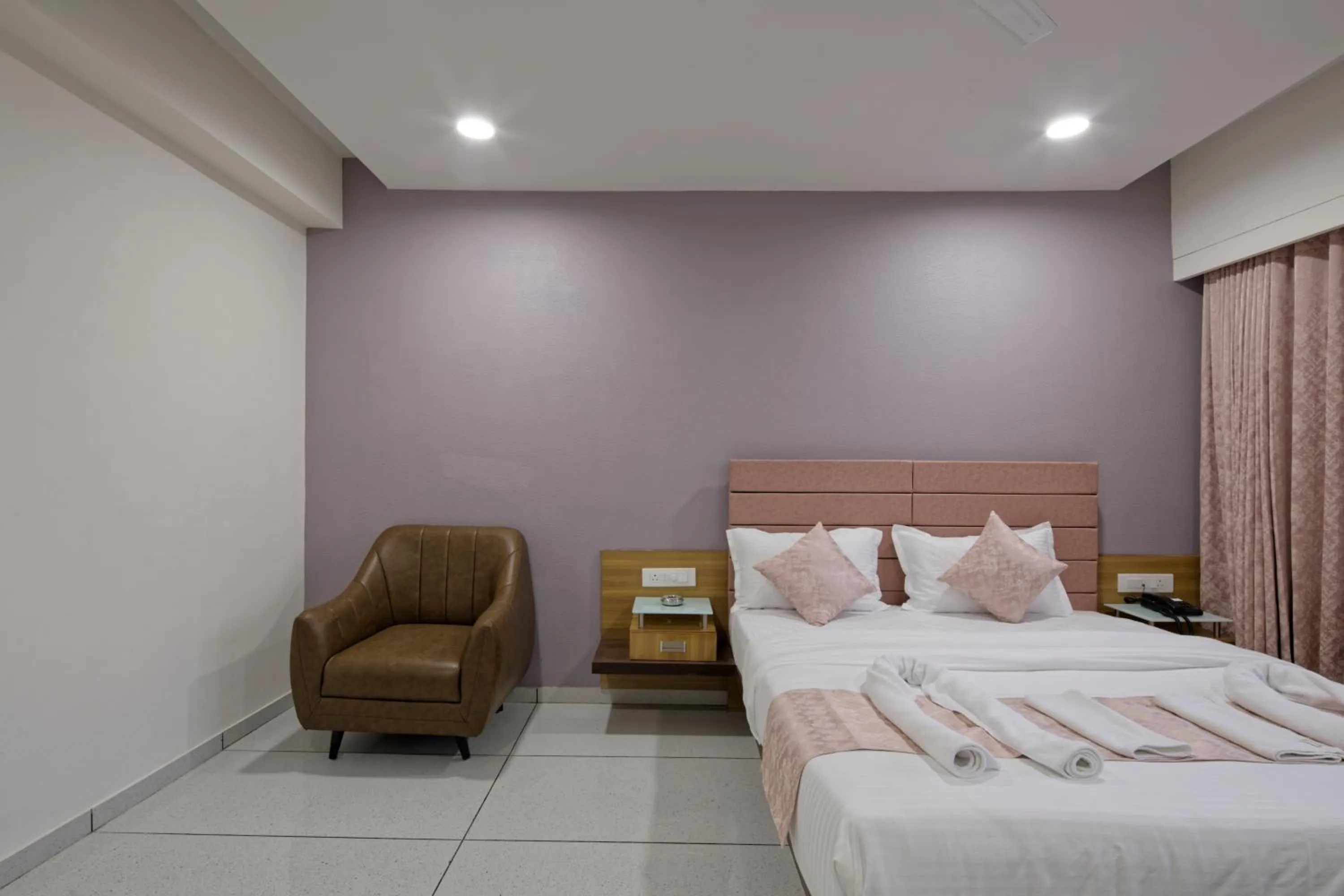 Bed in HOTEL AURELLIA