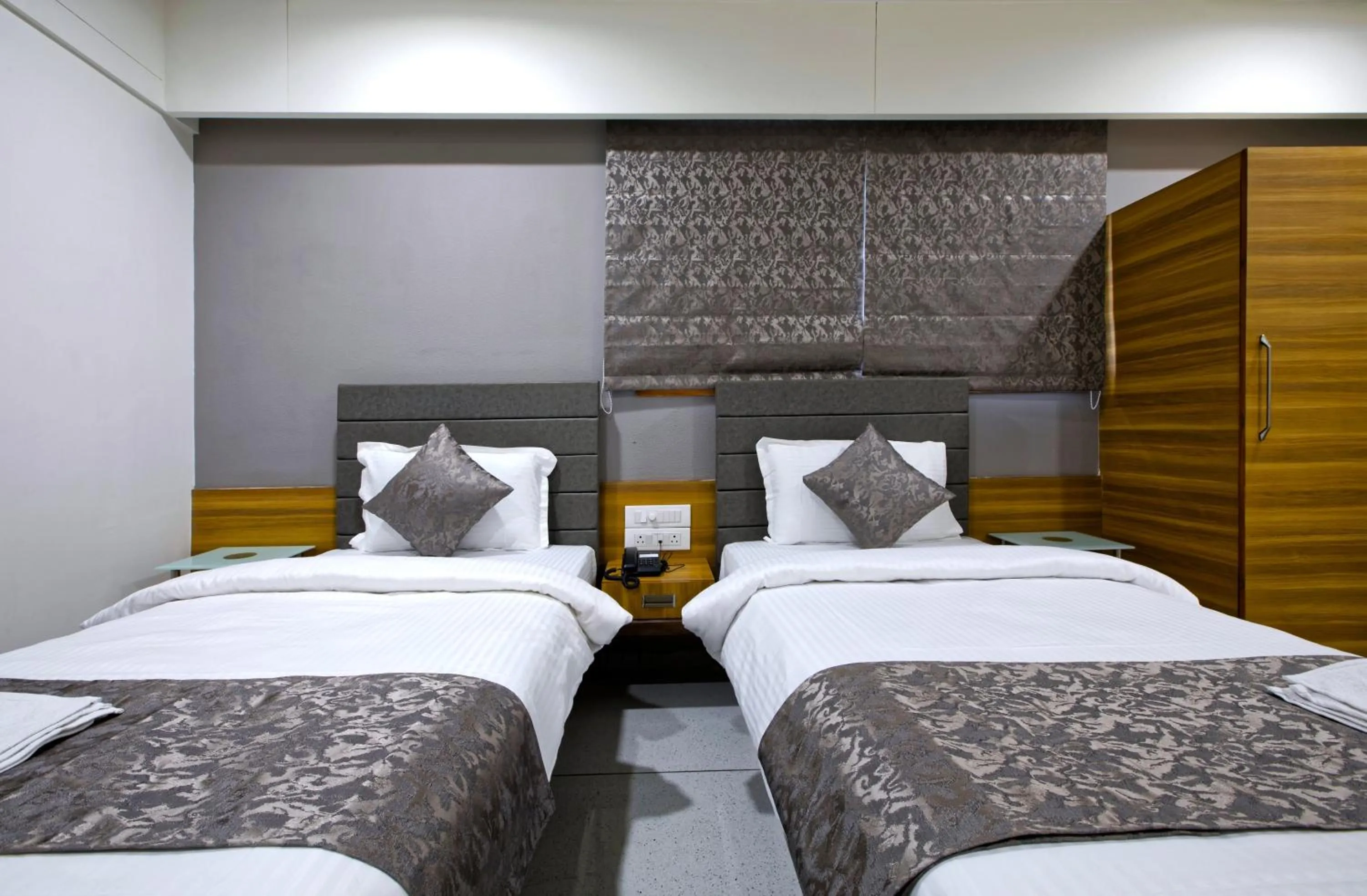 Bed in HOTEL AURELLIA