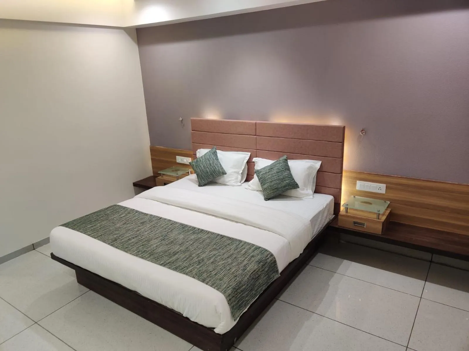 Bed in HOTEL AURELLIA