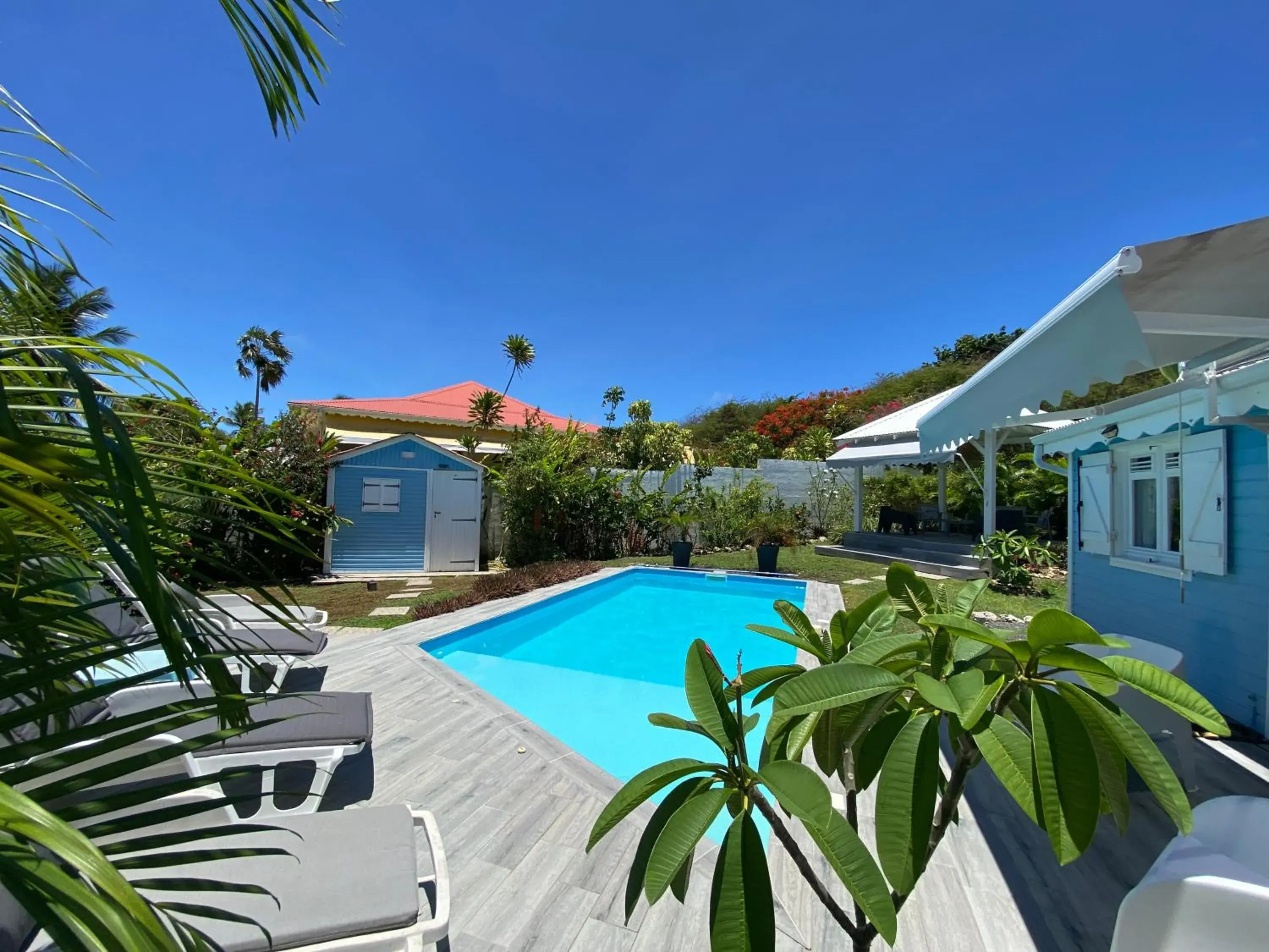 Villa Ti Bleu Caraïbes 8 Personnes à St François Villa Ti Bleu Caraïbes 8 Personnes à St François