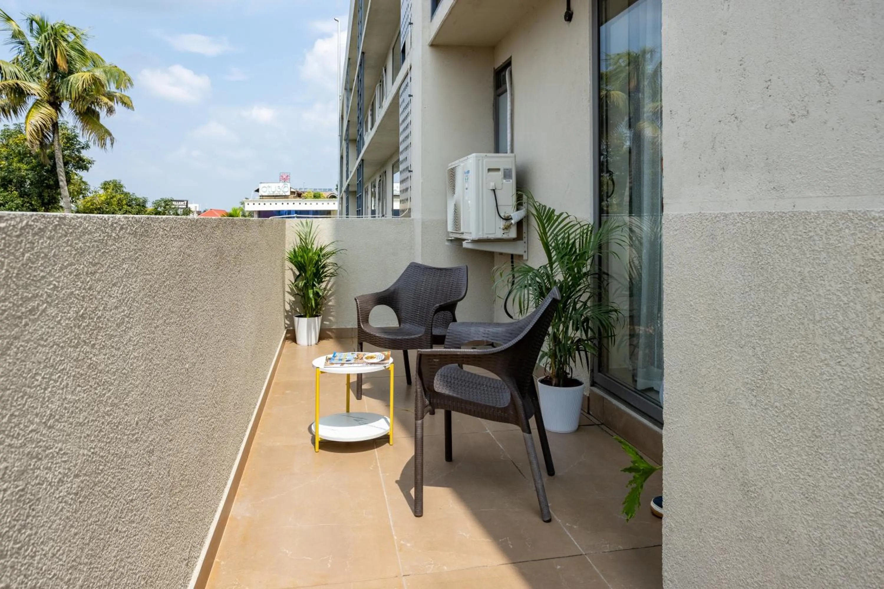 Balcony/Terrace in PRESIDENCY AIRPORT HOTEL