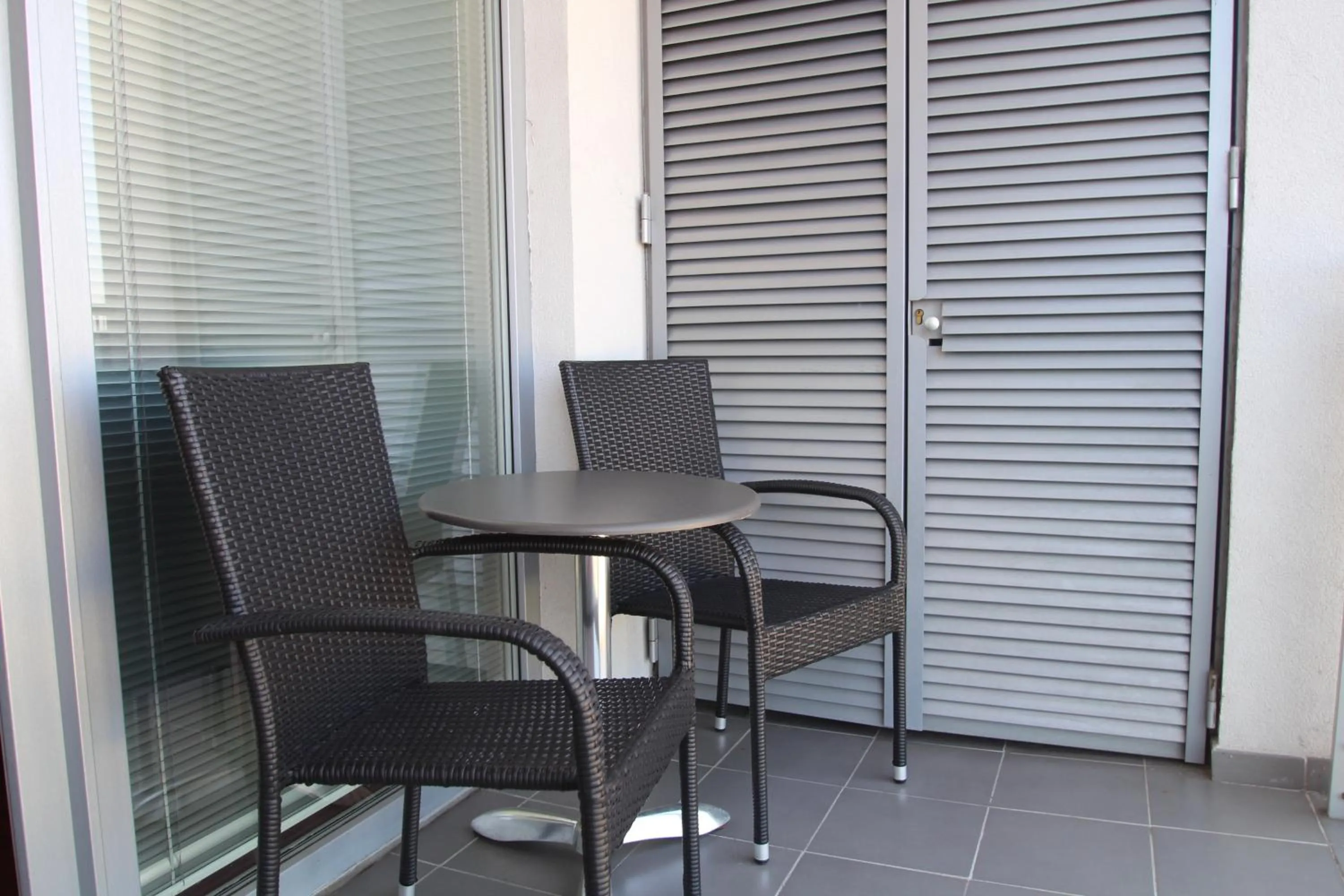 Balcony/Terrace in Apartman Halex Centrum City aupark