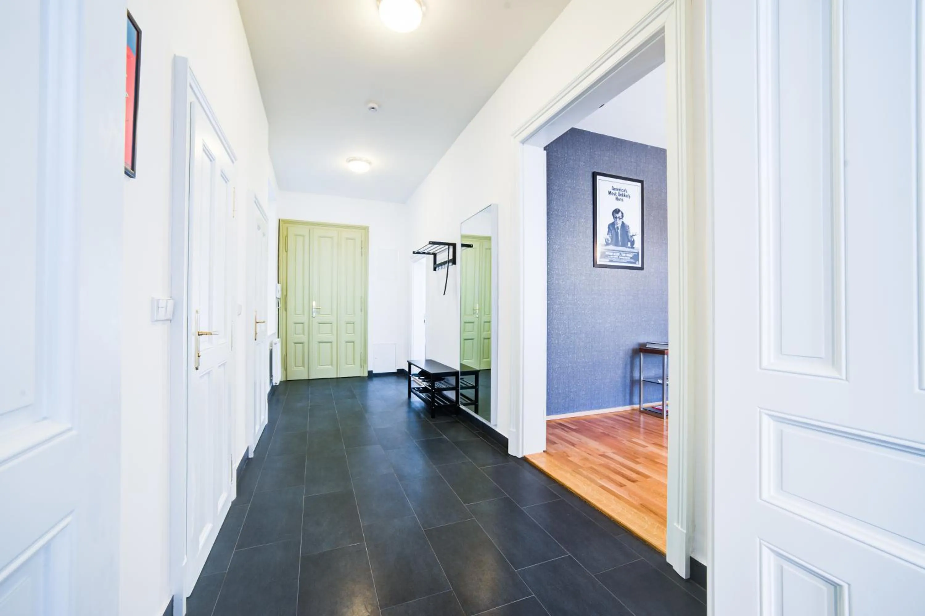 Decorative detail in Bishop Apartments