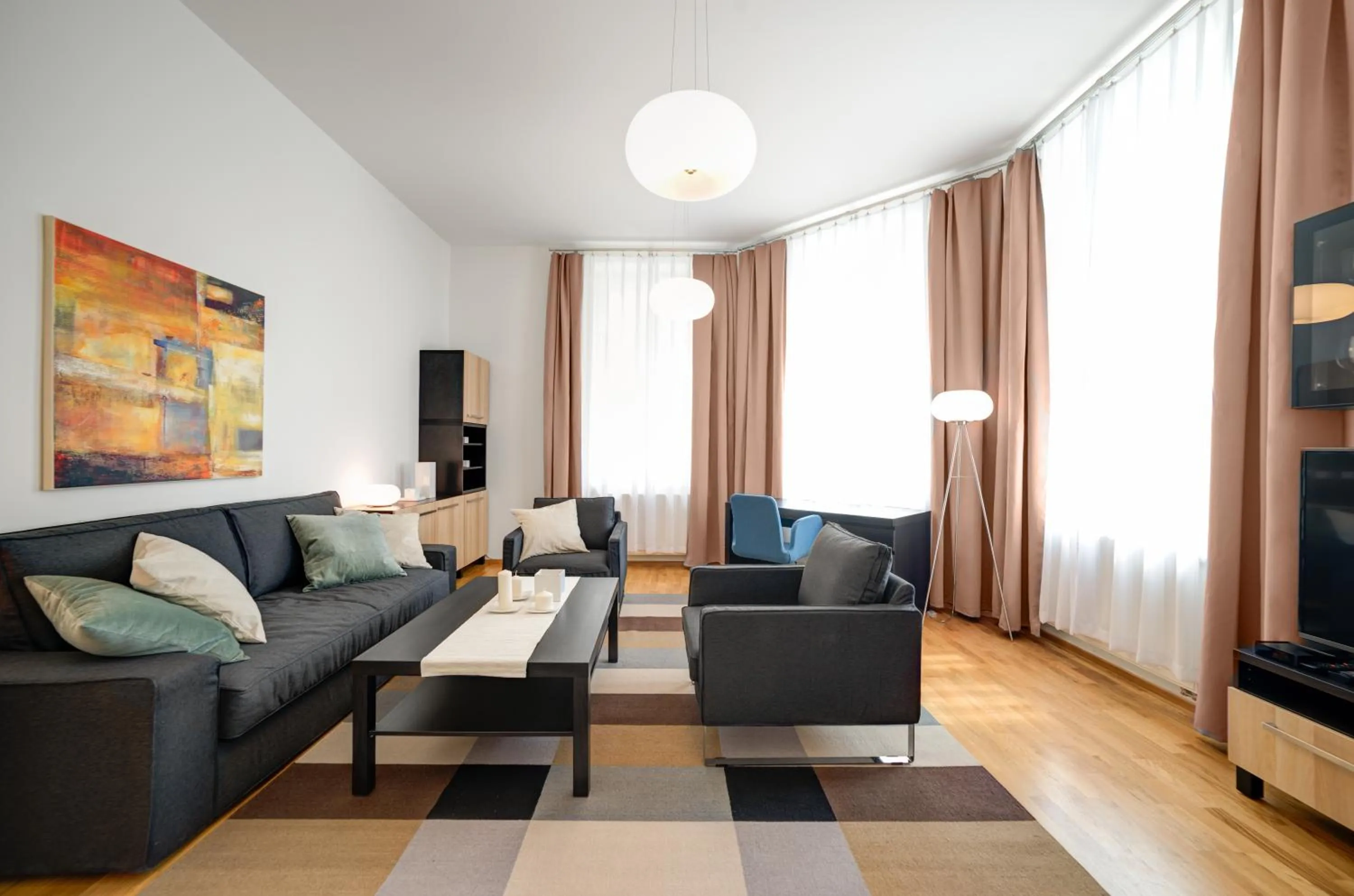 Day in Bishop Apartments