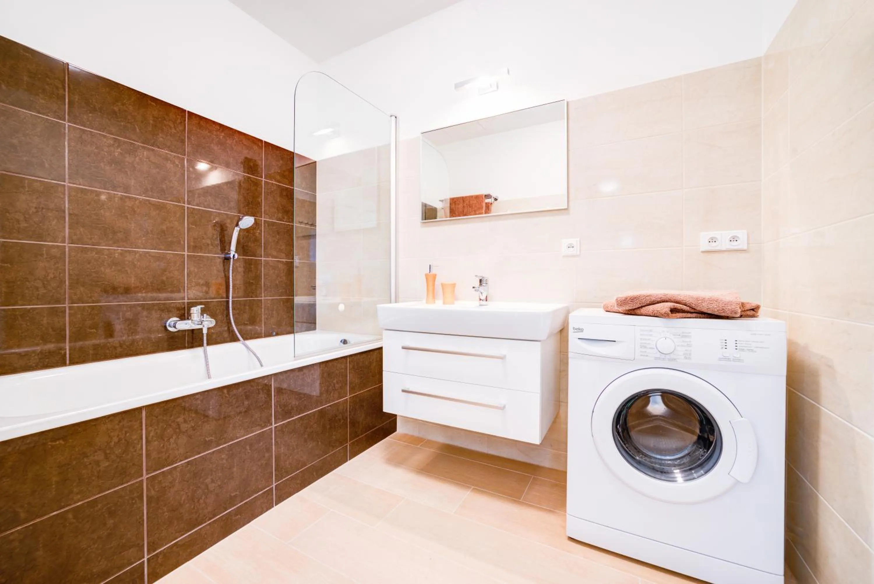 Bathroom in Bishop Apartments