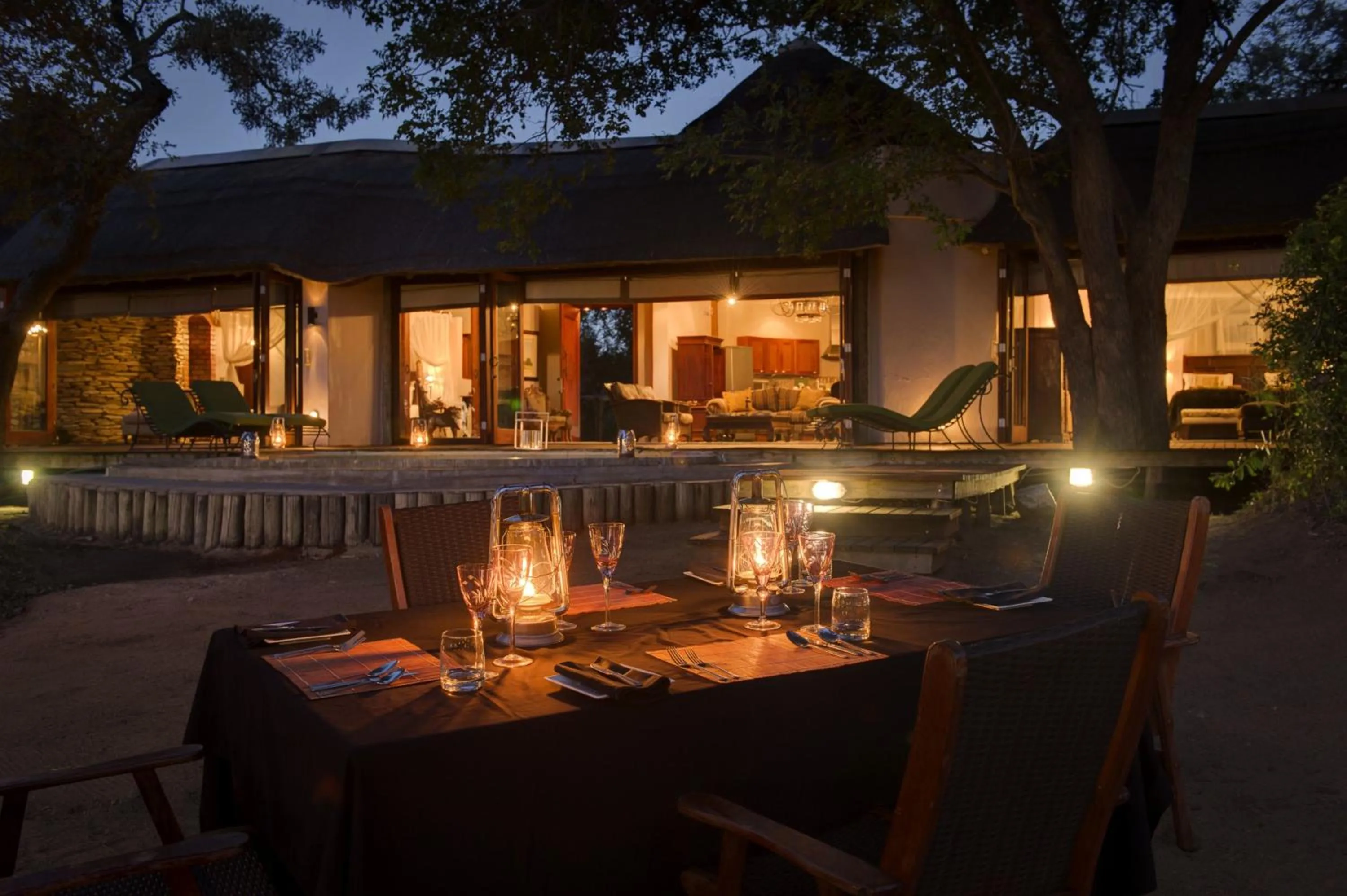 Restaurant/places to eat in Tintswalo Safari