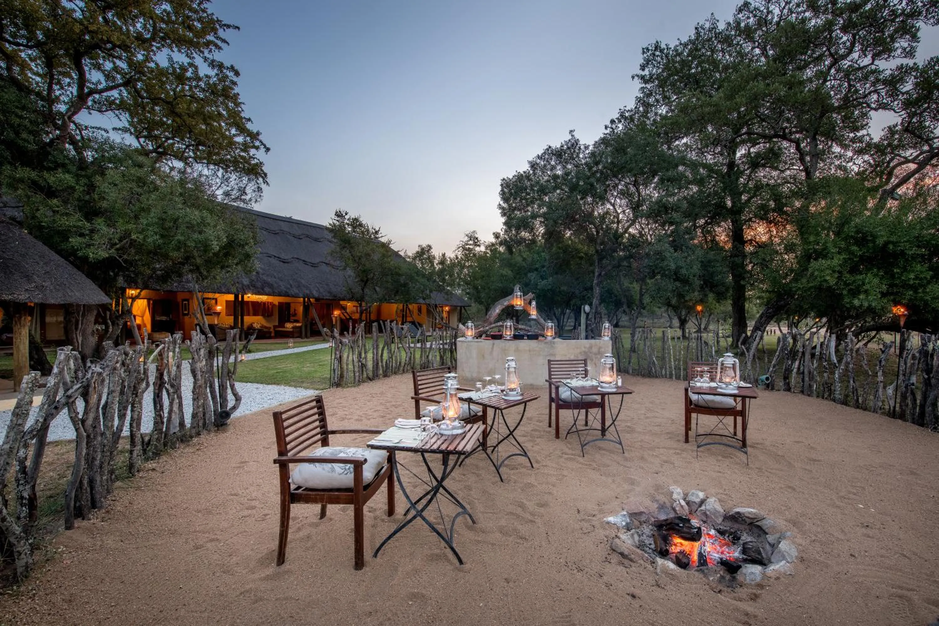 BBQ facilities in Tintswalo Safari