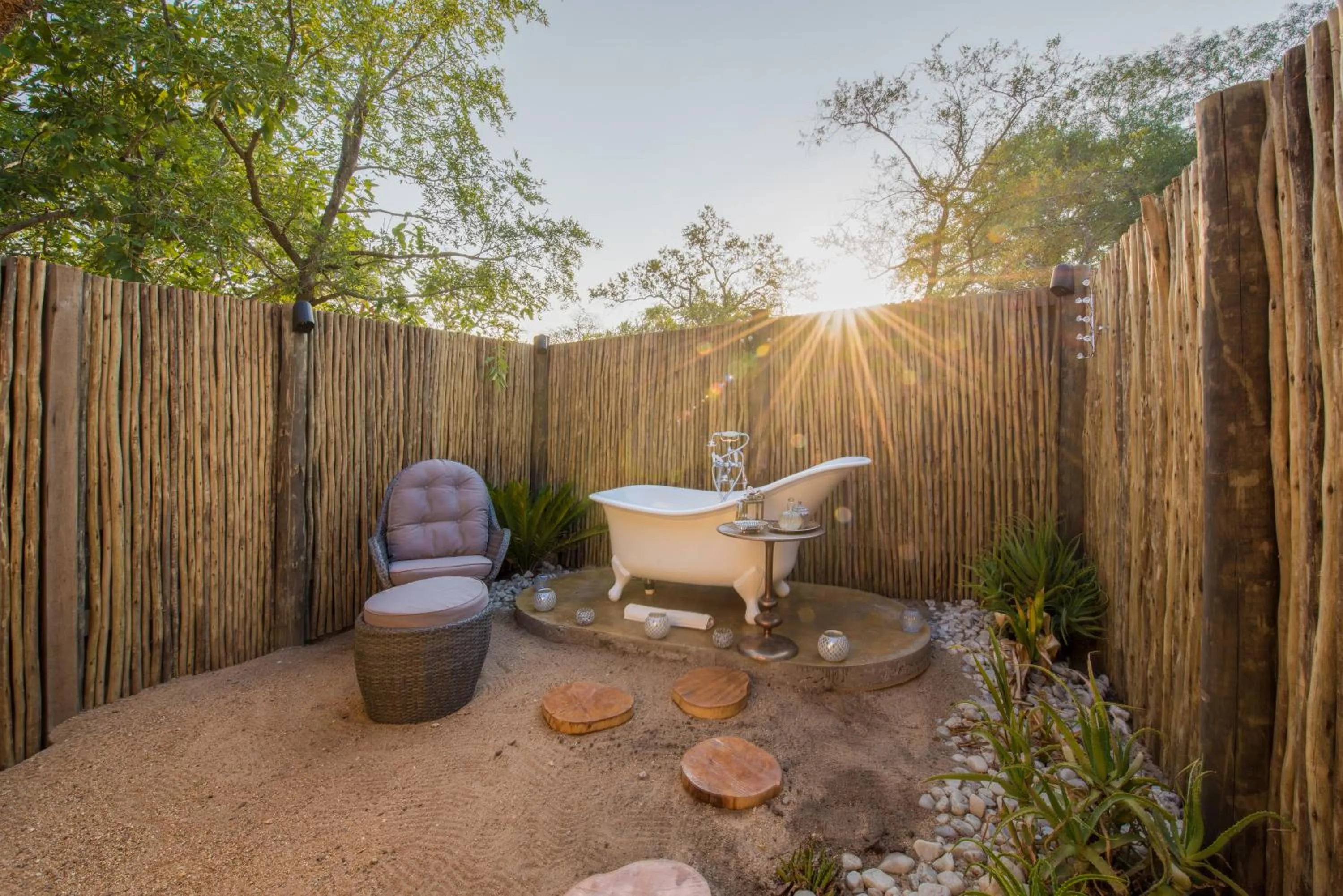 Bath in Tintswalo Safari