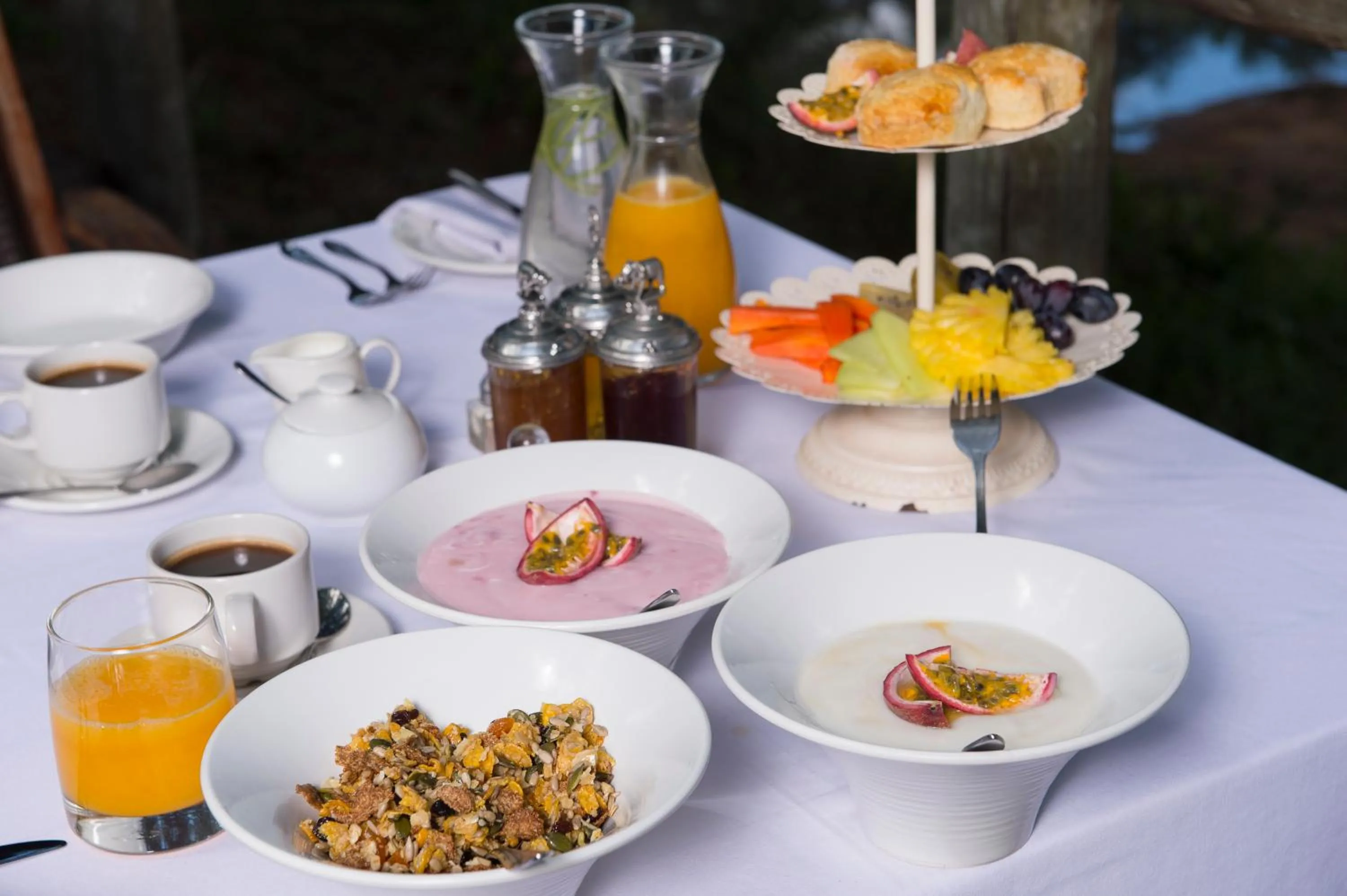 Breakfast in Tintswalo Safari