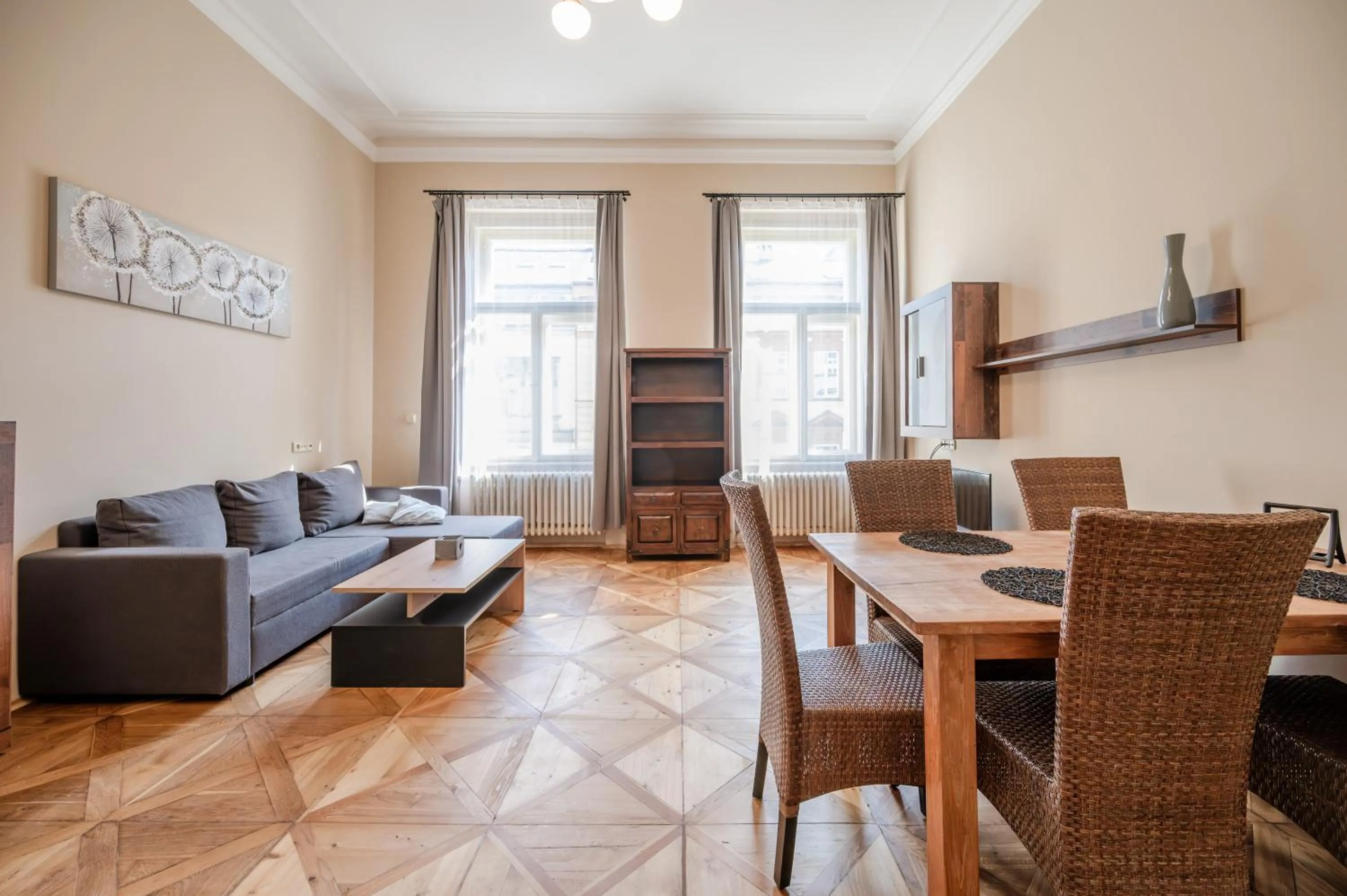 Living room in Palace Petrarca