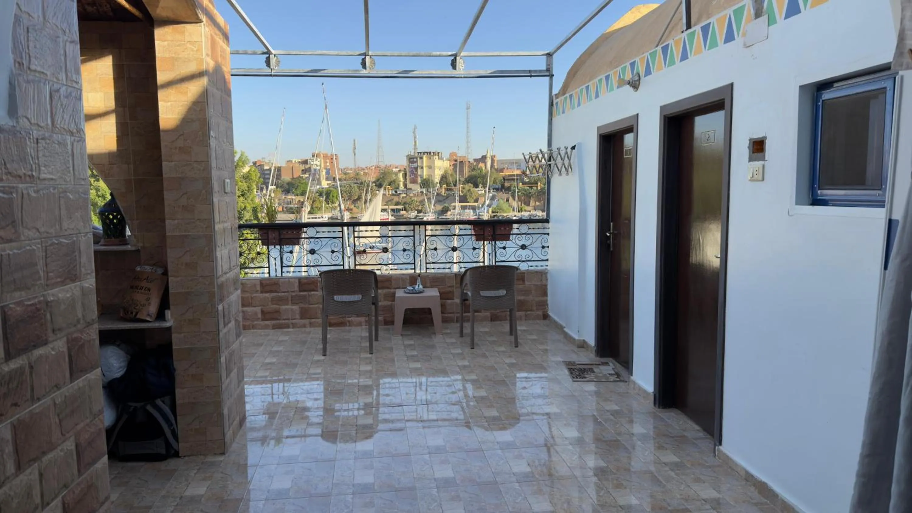 Patio in Bakar Nubian Guest House