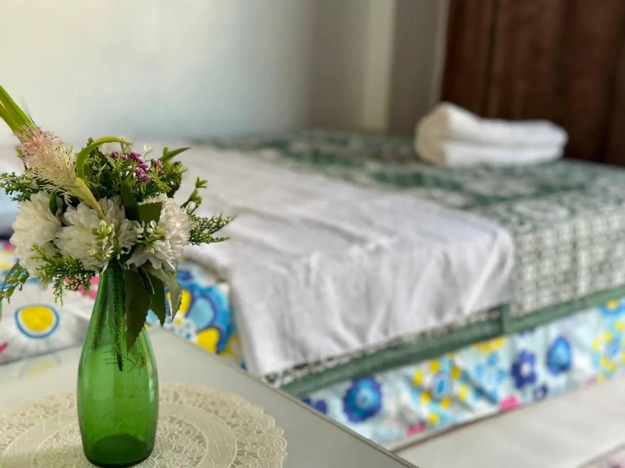 Bed in Bakar Nubian Guest House