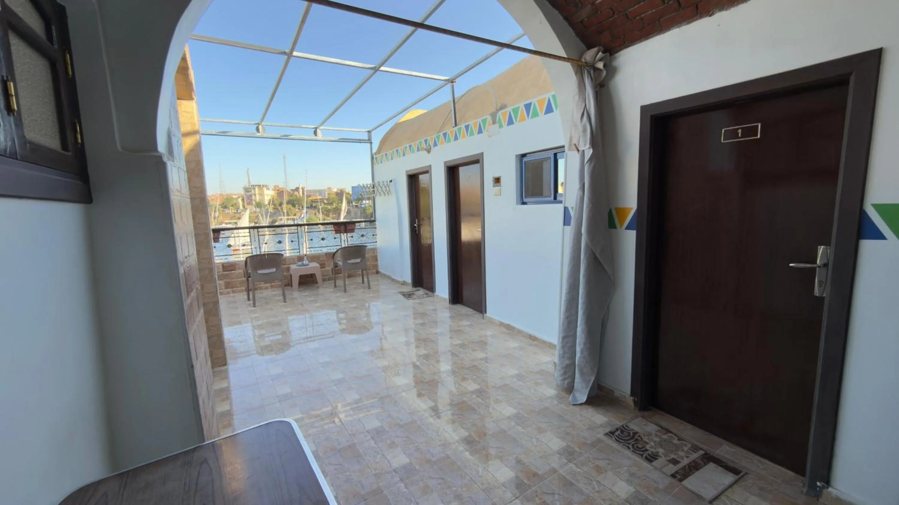 Patio in Bakar Nubian Guest House