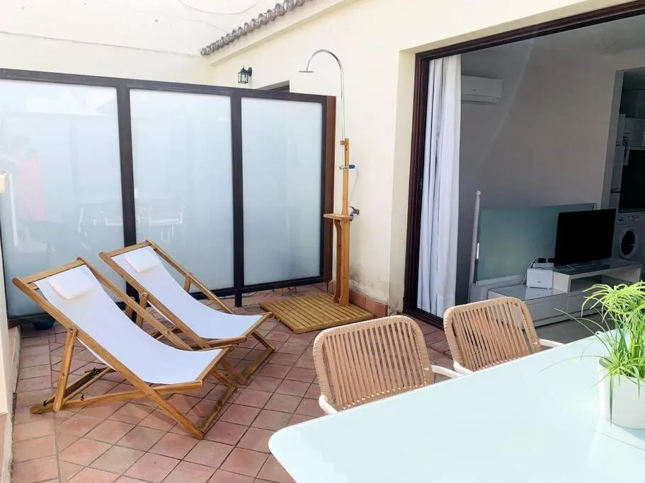Apto. con terraza privada centro