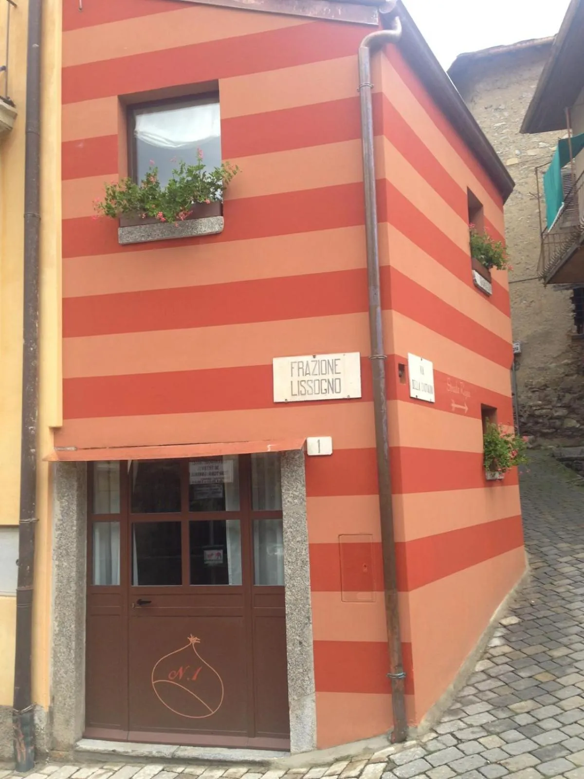 Facade/entrance in Casa Vacanza Castagna